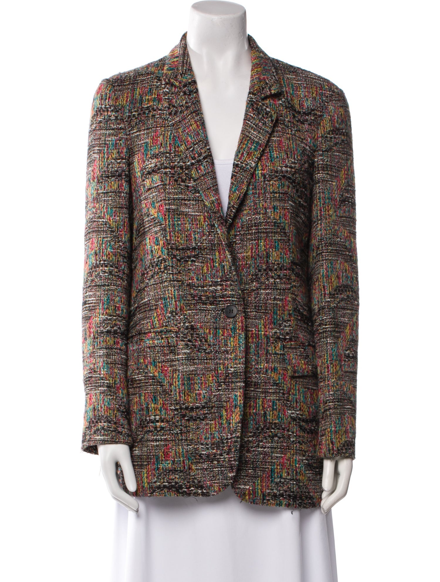 Missoni Tweed Pattern Blazer