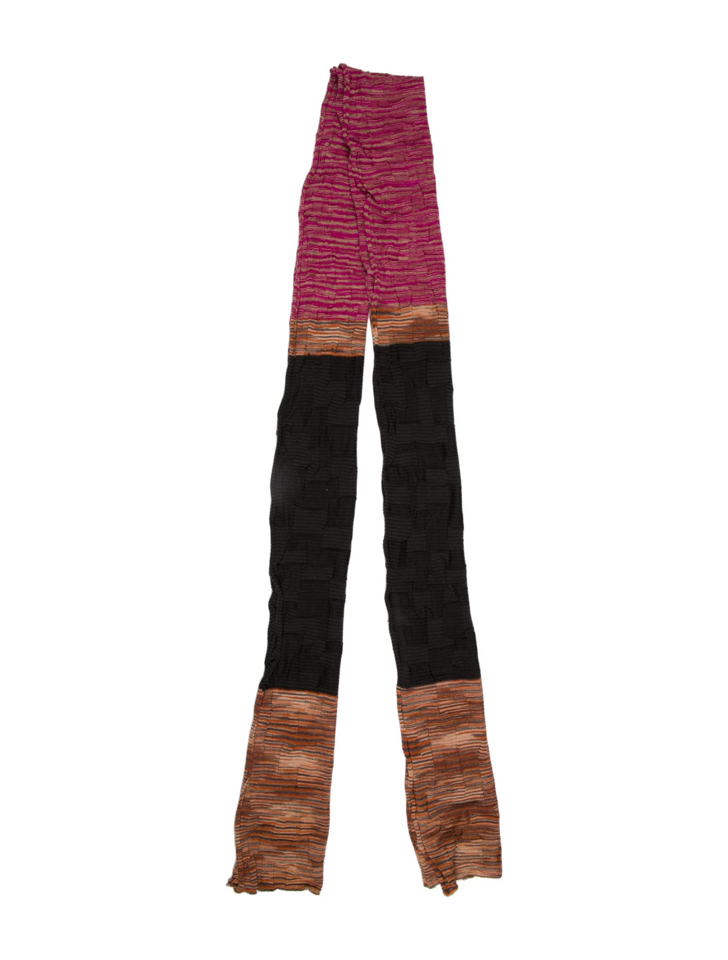 M Missoni Patterned Scarf