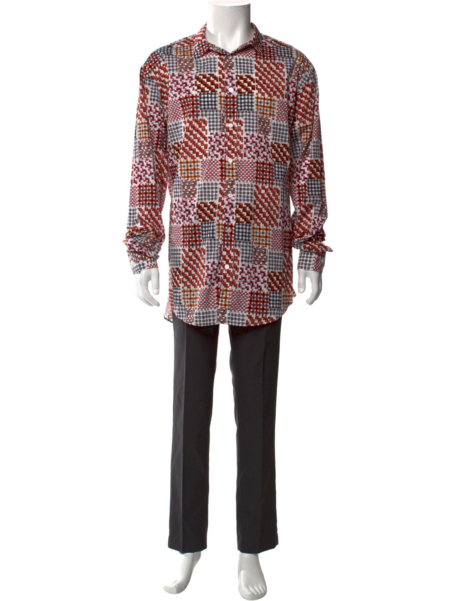 Missoni Printed Long Sleeve Shirt