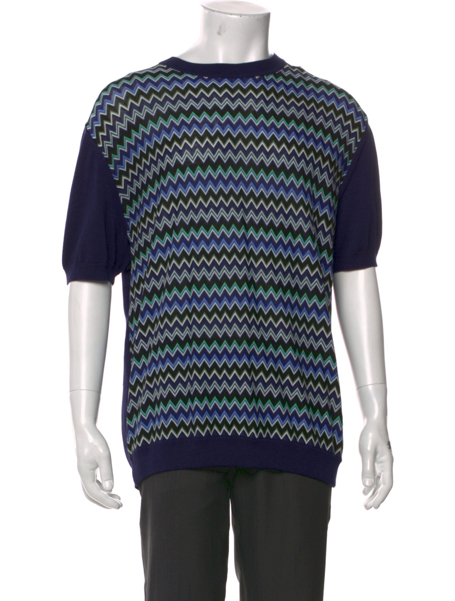 Missoni Printed Short Sleeve Shirt w/ Tags