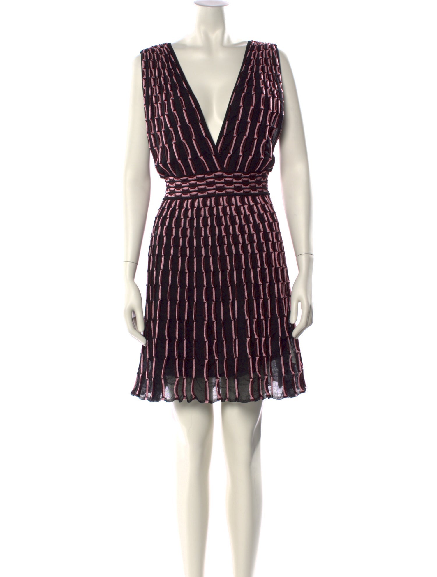 M Missoni Striped Mini Dress w/ Tags