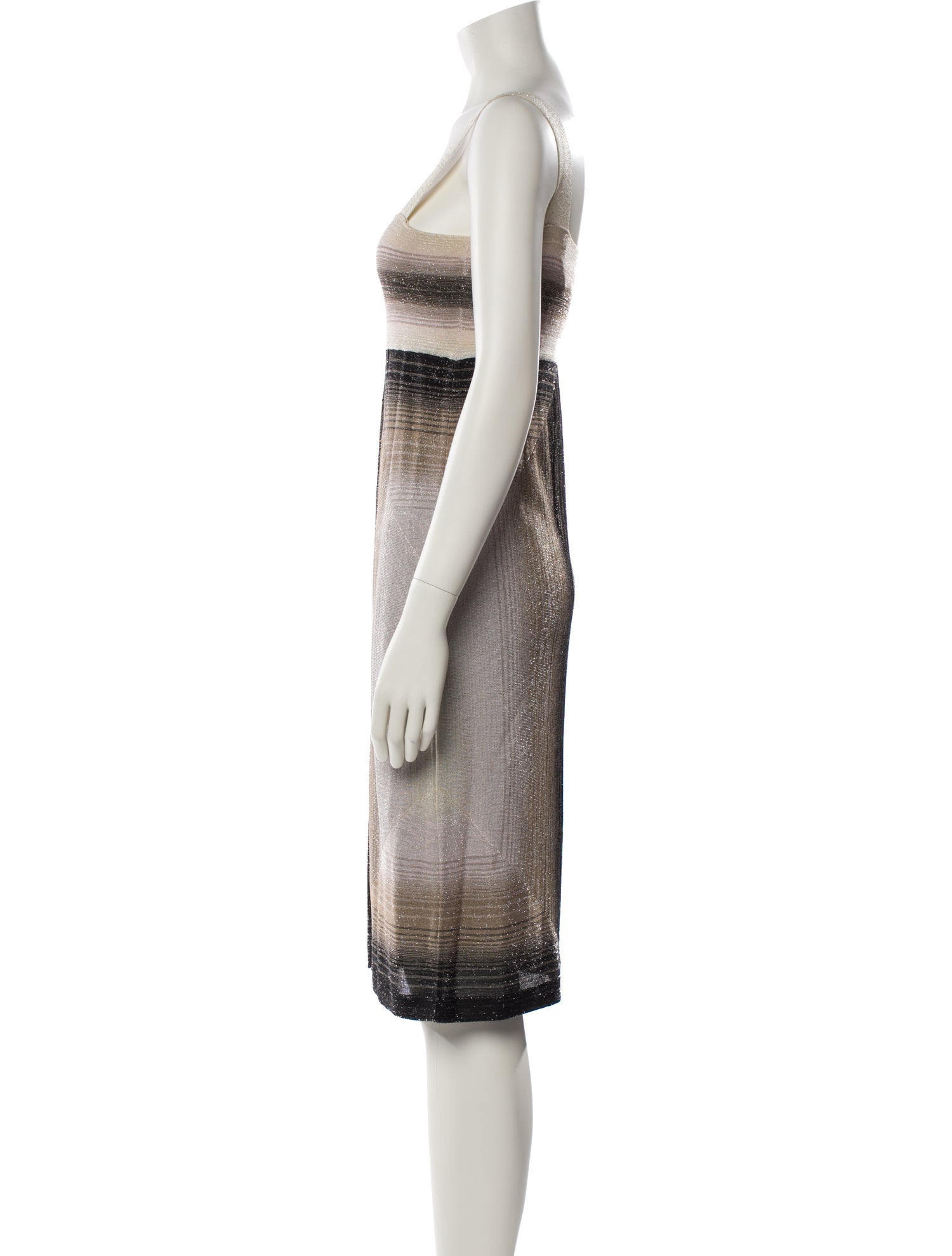 M Missoni Nylon Knee-Length Dress