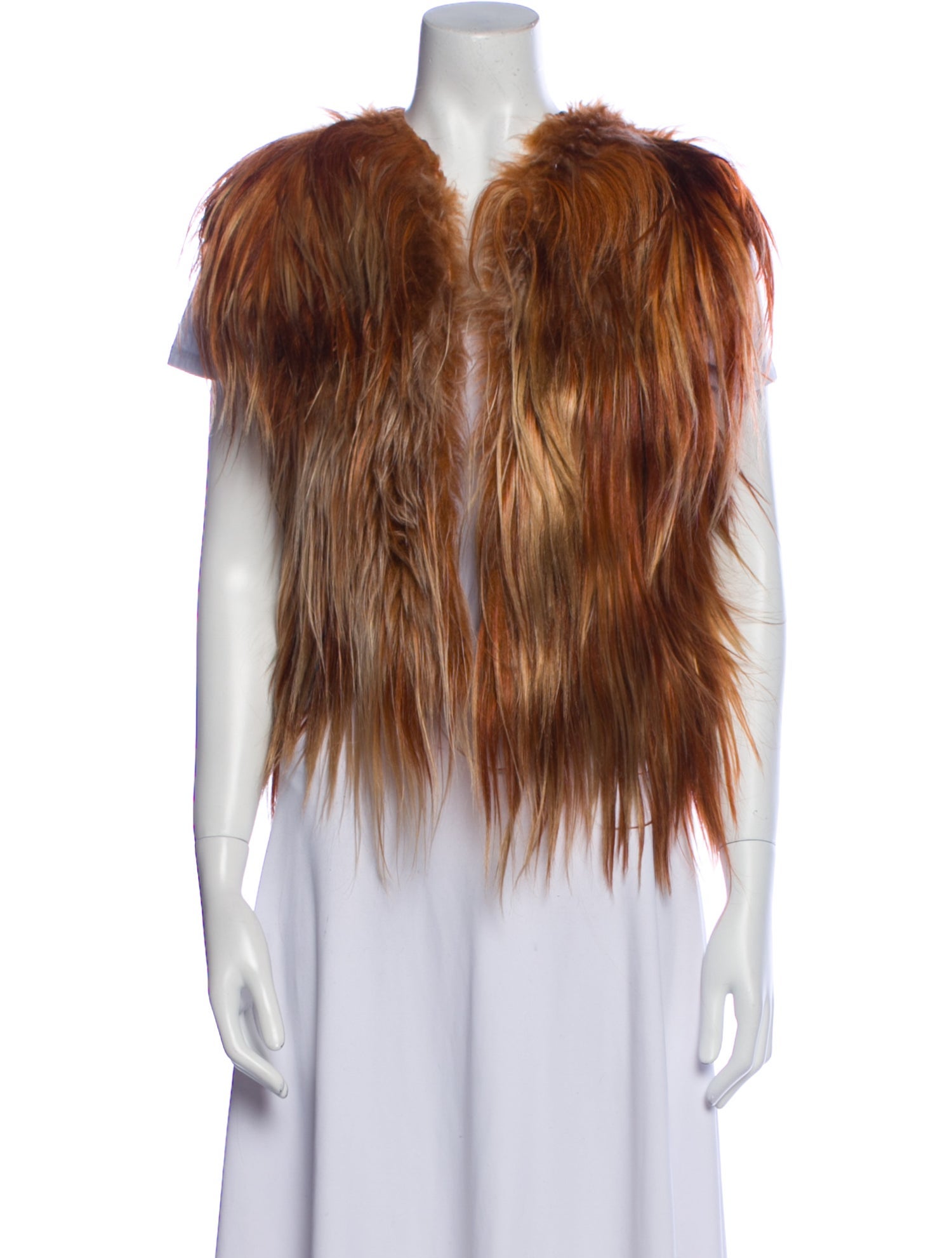 M Missoni Goat Fur Fur Jacket