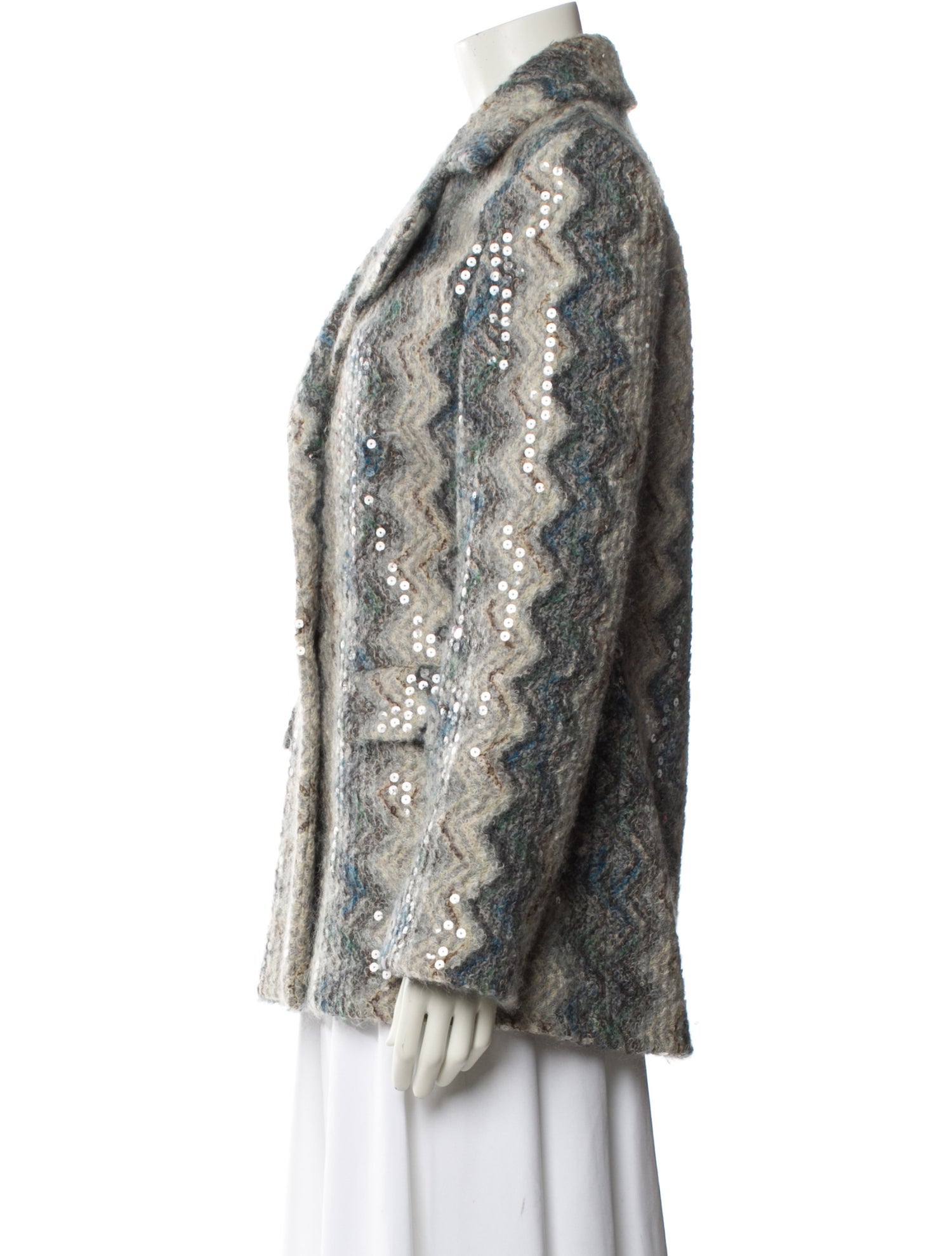 Missoni Wool Printed Blazer