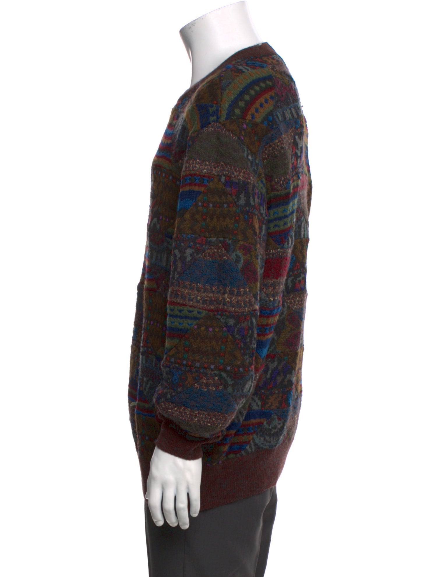 Missoni Printed Crew Neck Pullover