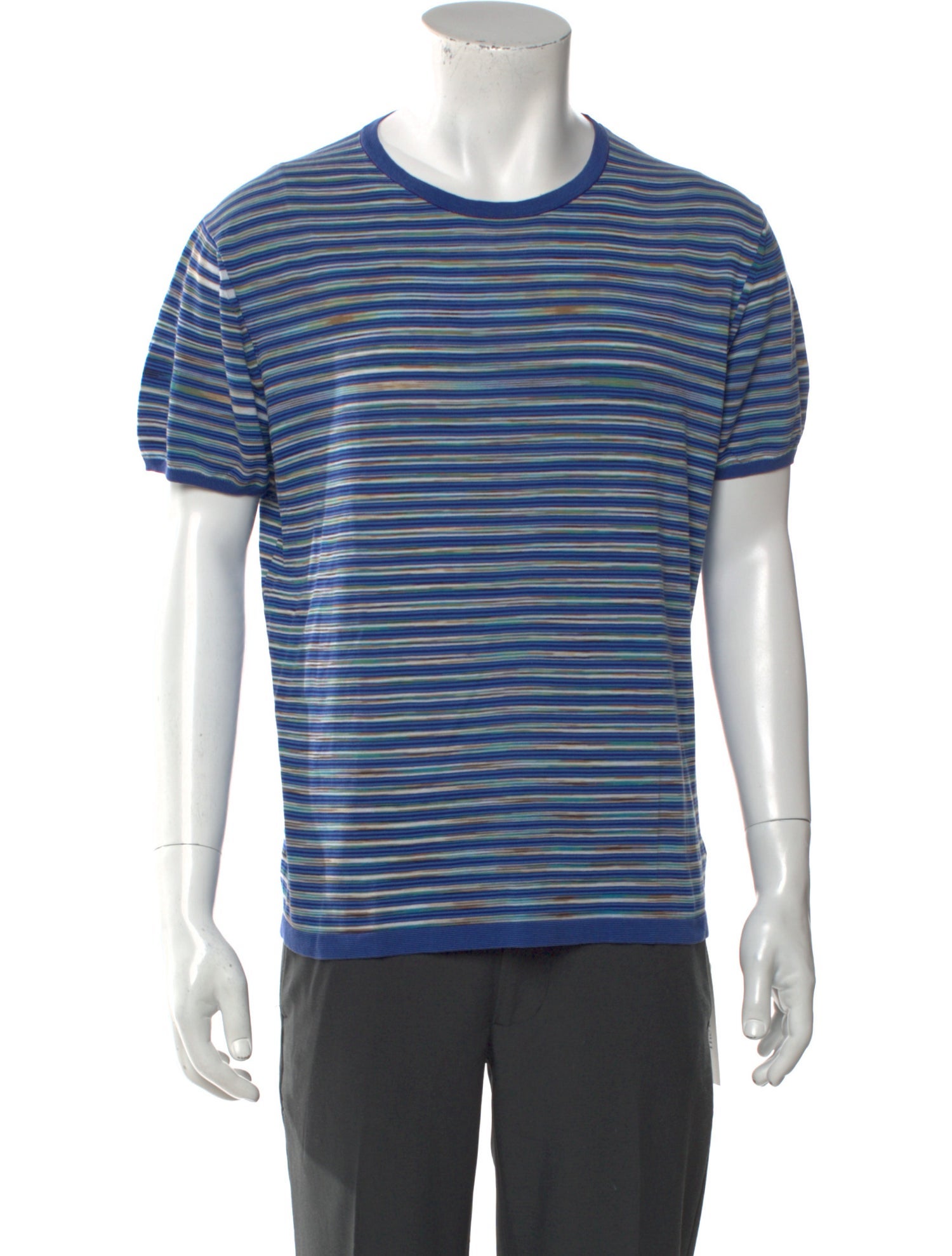 Missoni Striped Crew Neck T-Shirt