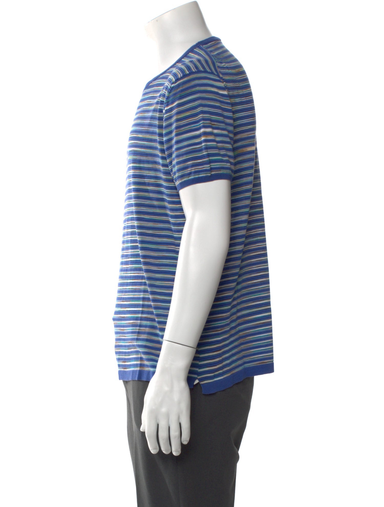 Missoni Striped Crew Neck T-Shirt