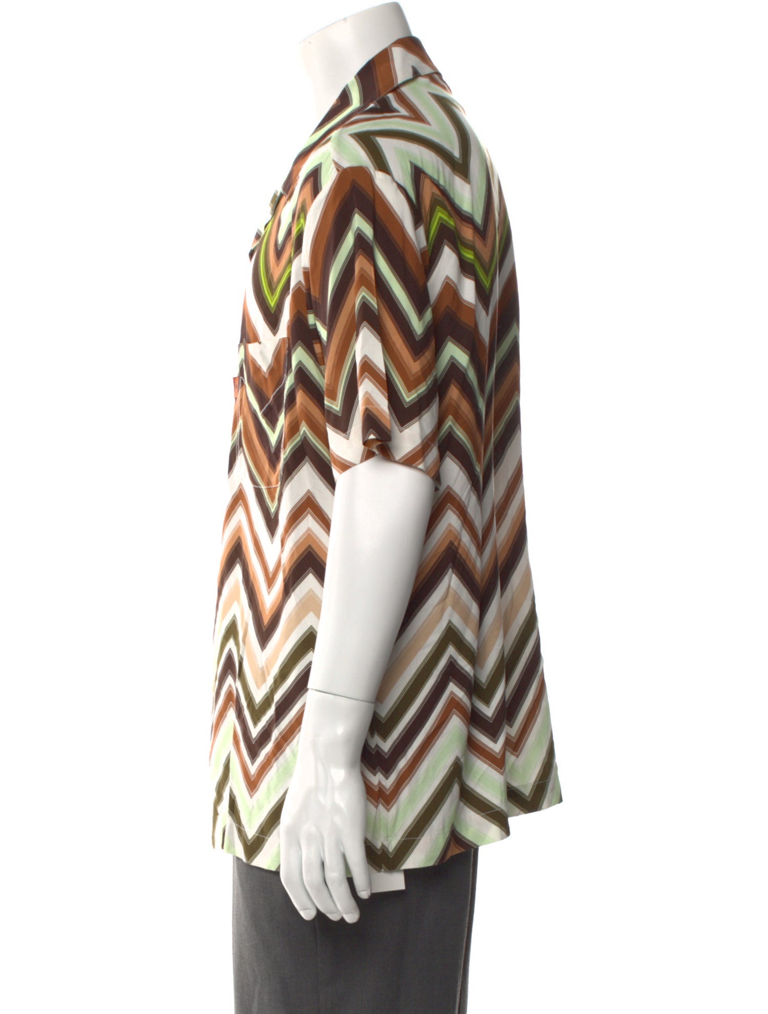 Missoni Striped Short Sleeve Shirt