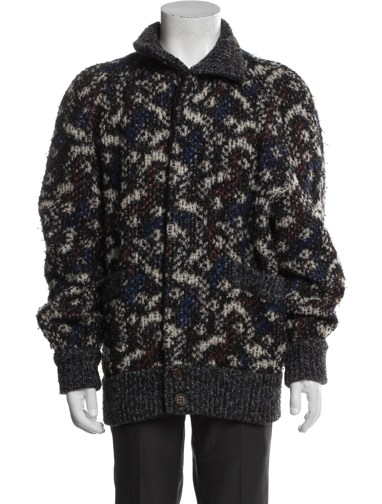 Missoni Wool Tweed Pattern Windbreaker