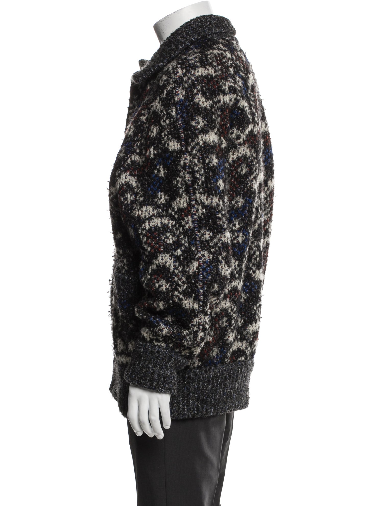 Missoni Wool Tweed Pattern Windbreaker