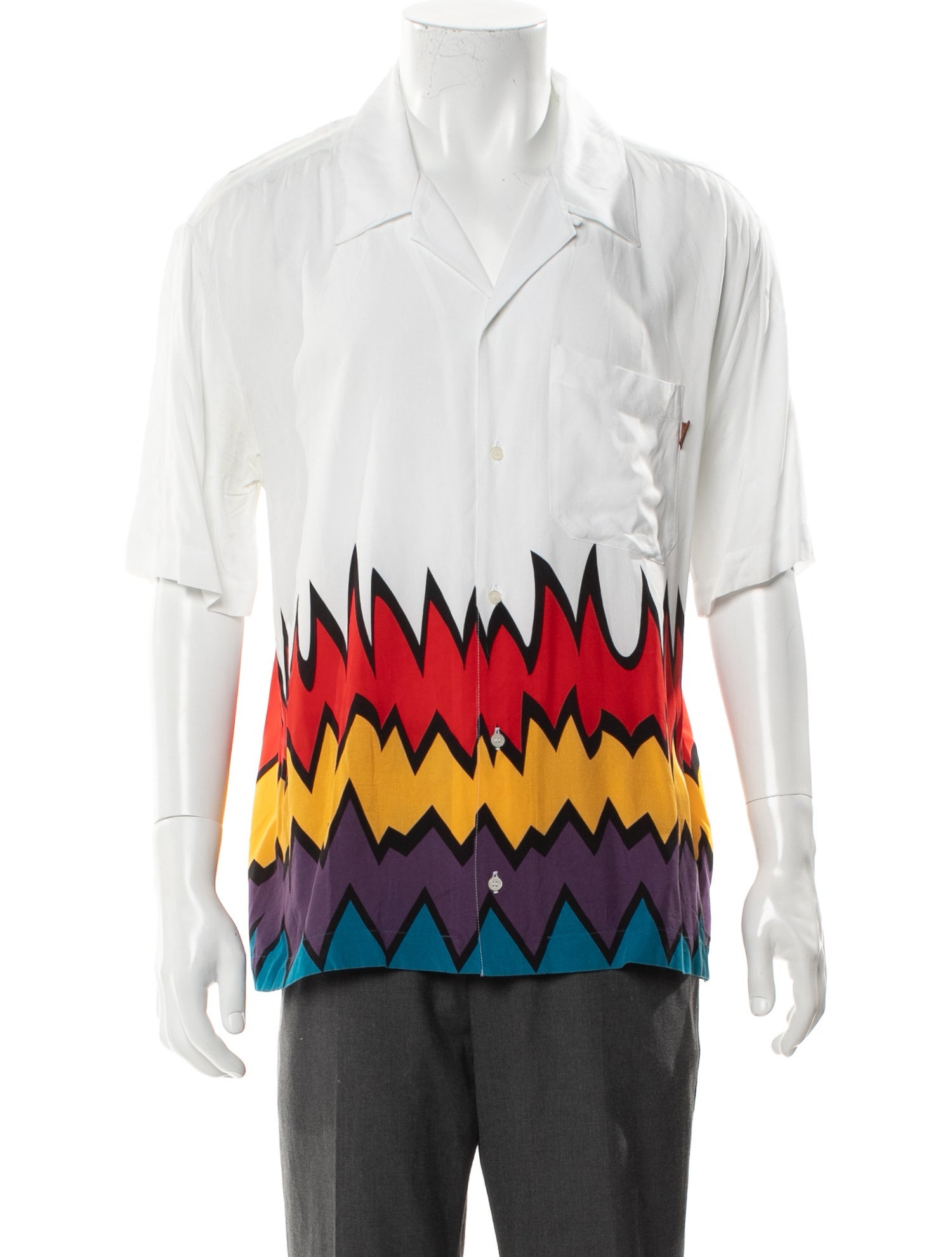 Missoni Graphic Print Short Sleeve Shirt