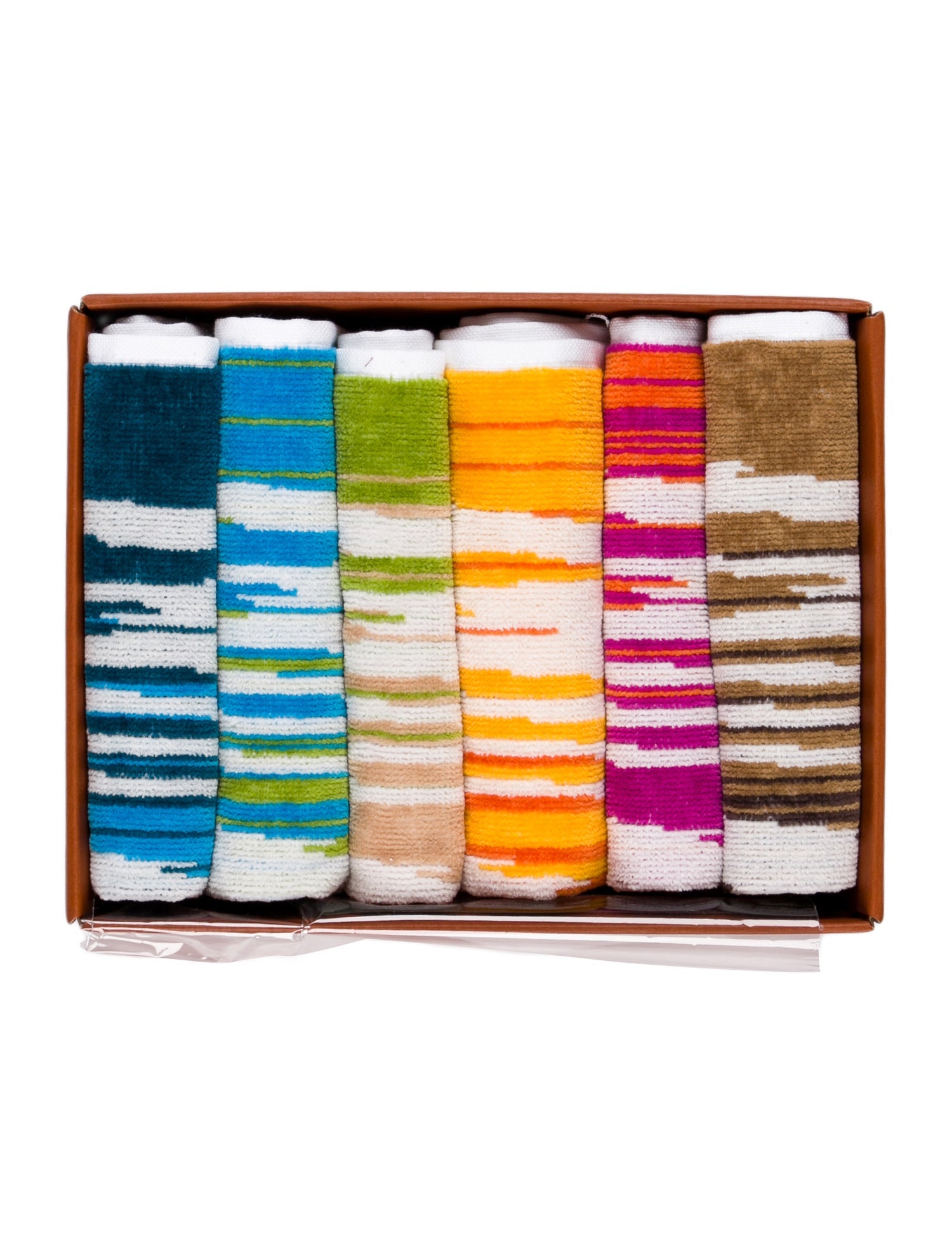 Missoni Set Of 5 Riverbero Face Towels