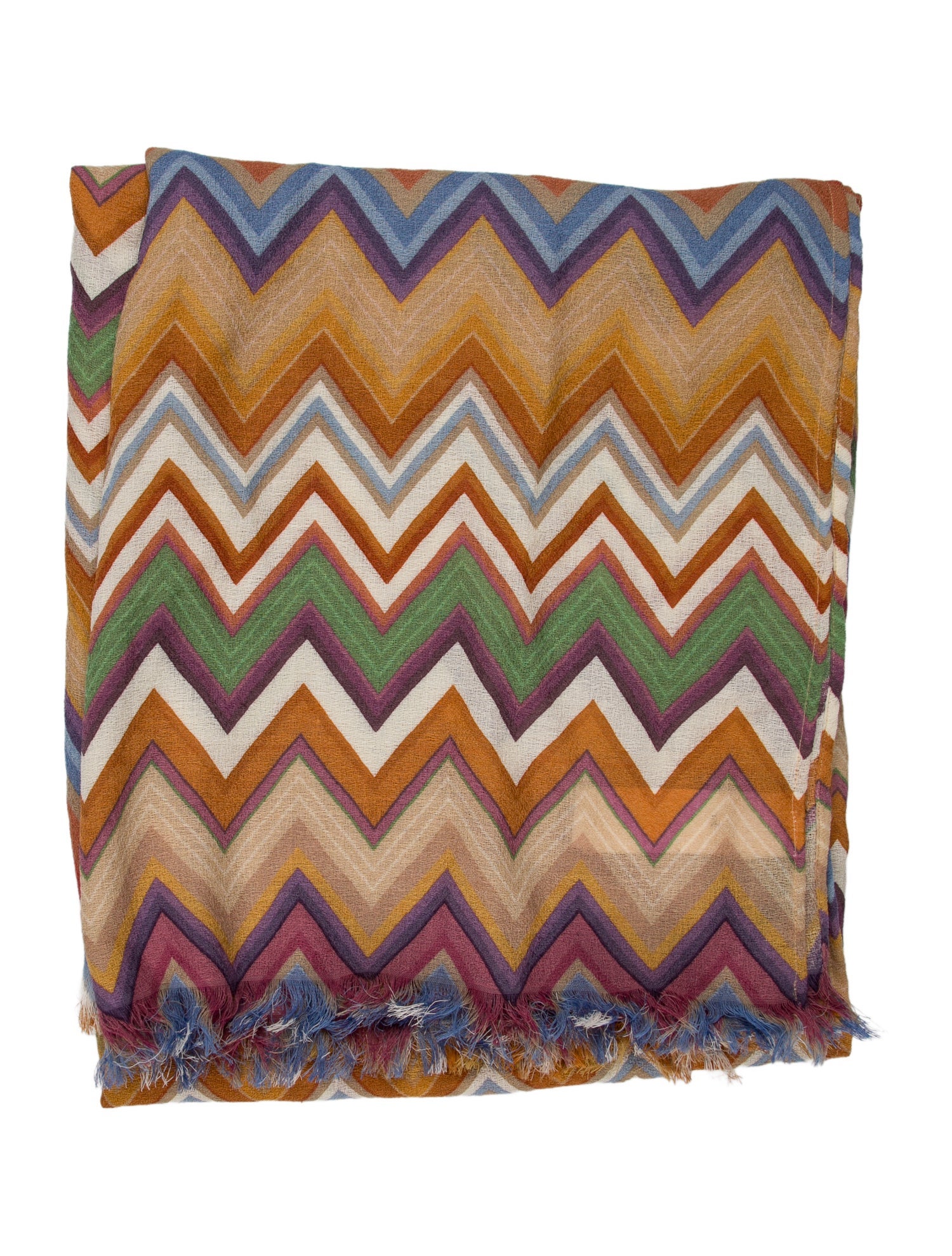 Missoni Wool Plaid Throw