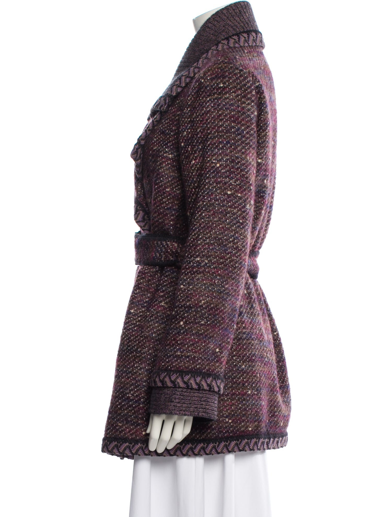 Missoni Tweed Pattern Peacoat