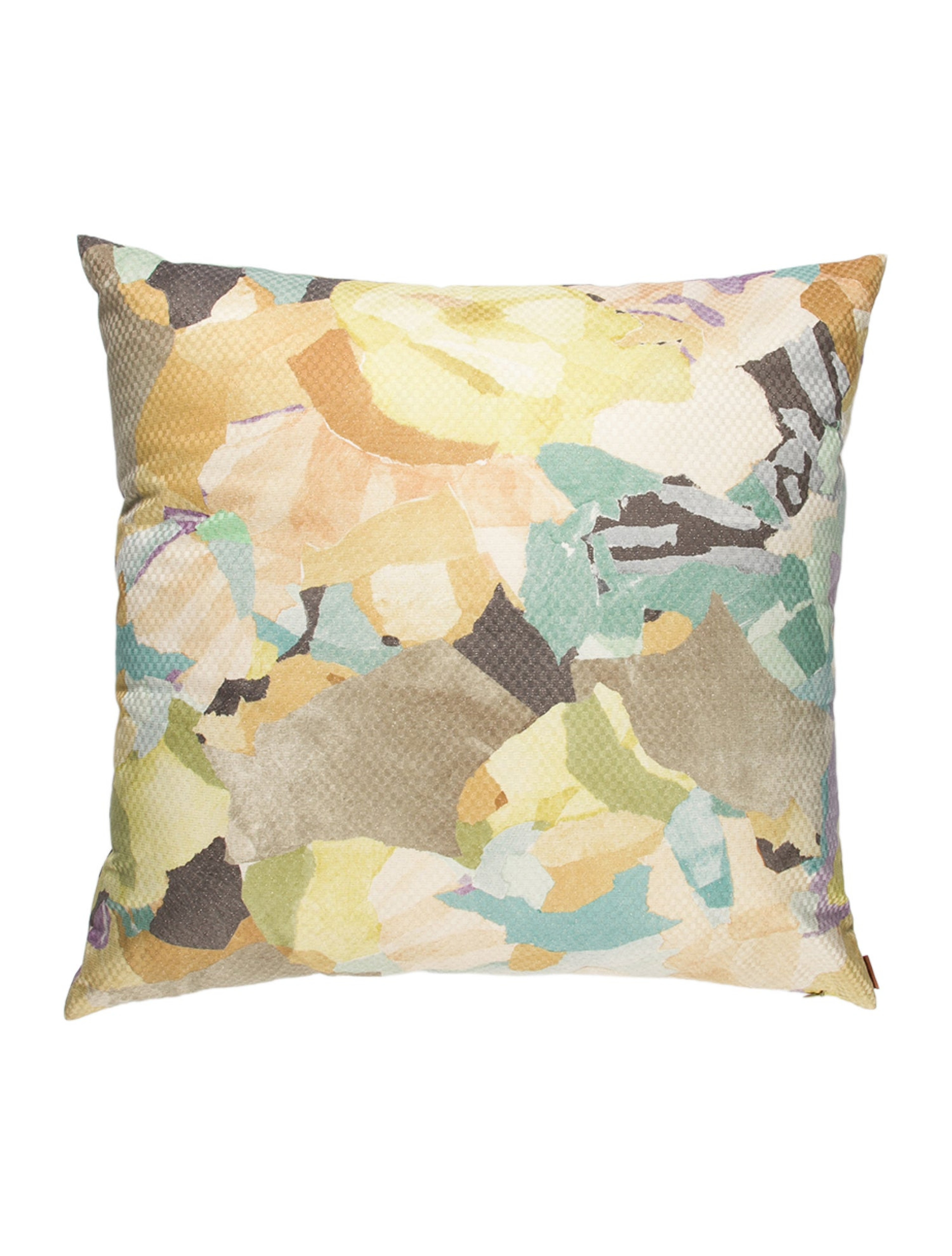 Cotton-Blend Throw Pillow