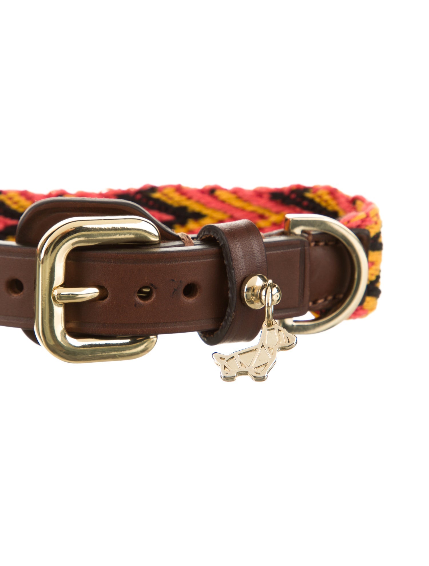 Missoni Chevron Knit Dog Collar