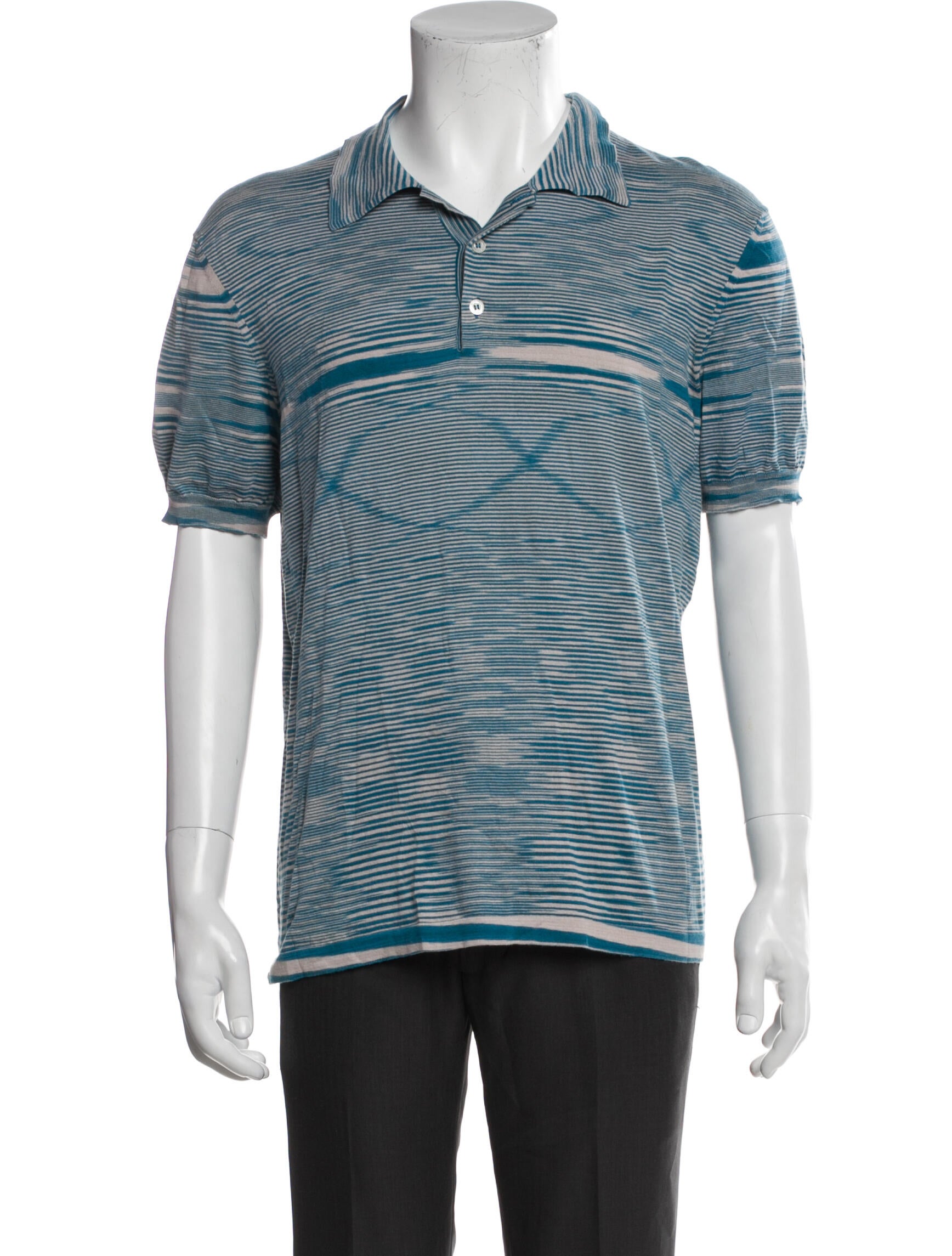 Missoni Striped Short Sleeve Shirt