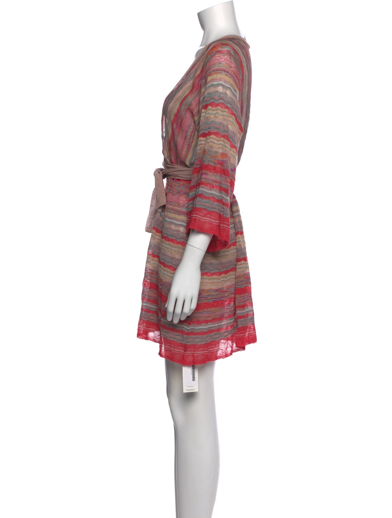 M Missoni Striped Mini Dress