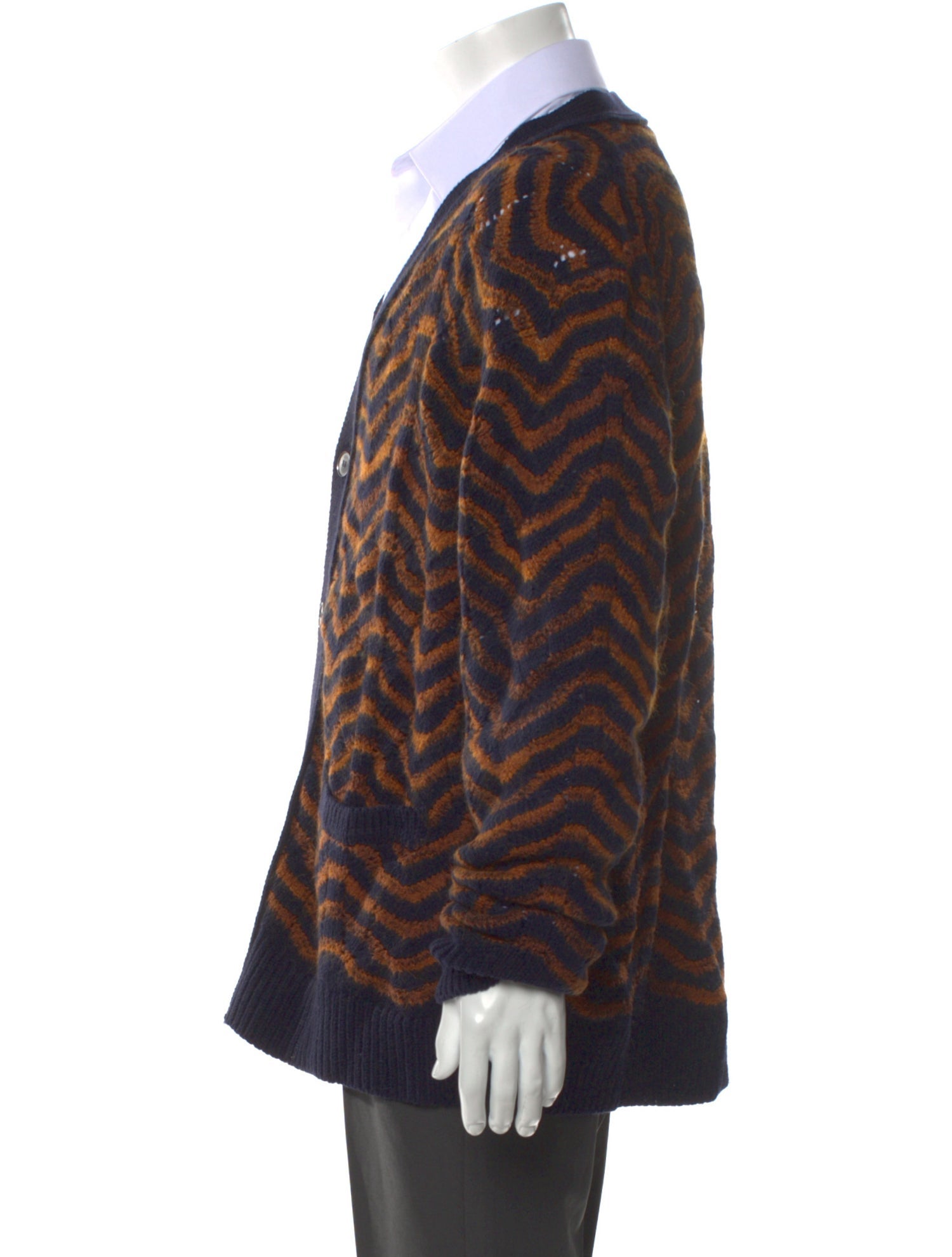 Missoni Striped V-Neck Cardigan