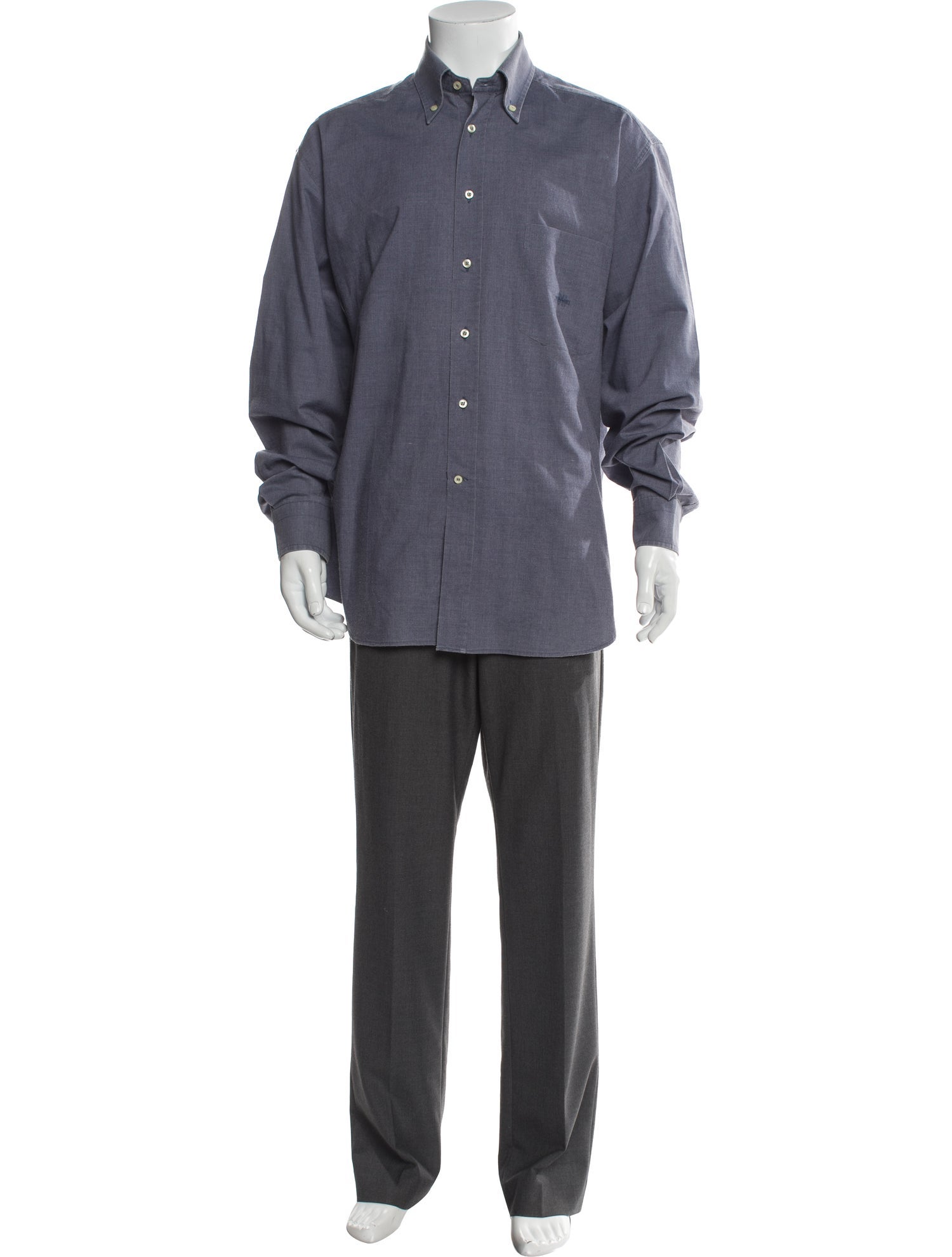 M Missoni Long Sleeve Dress Shirt