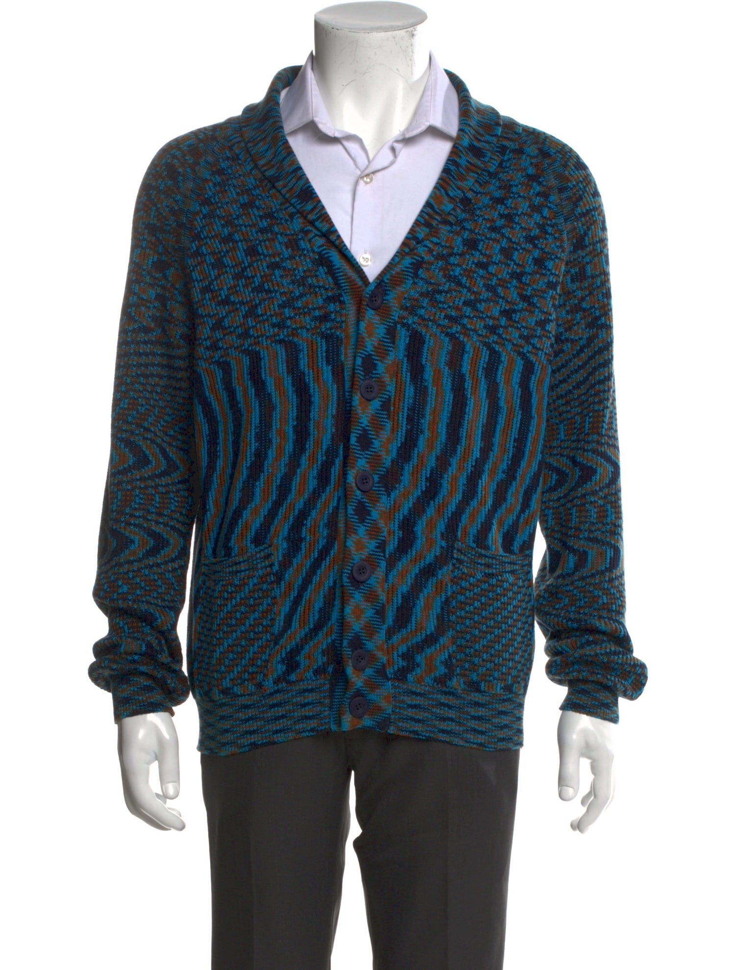 Missoni Printed V-Neck Hoodie