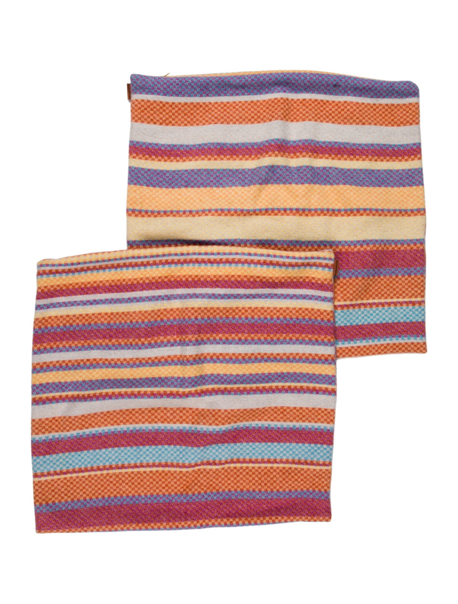 Missoni Pair Of Wool-Blend Pillow Shams