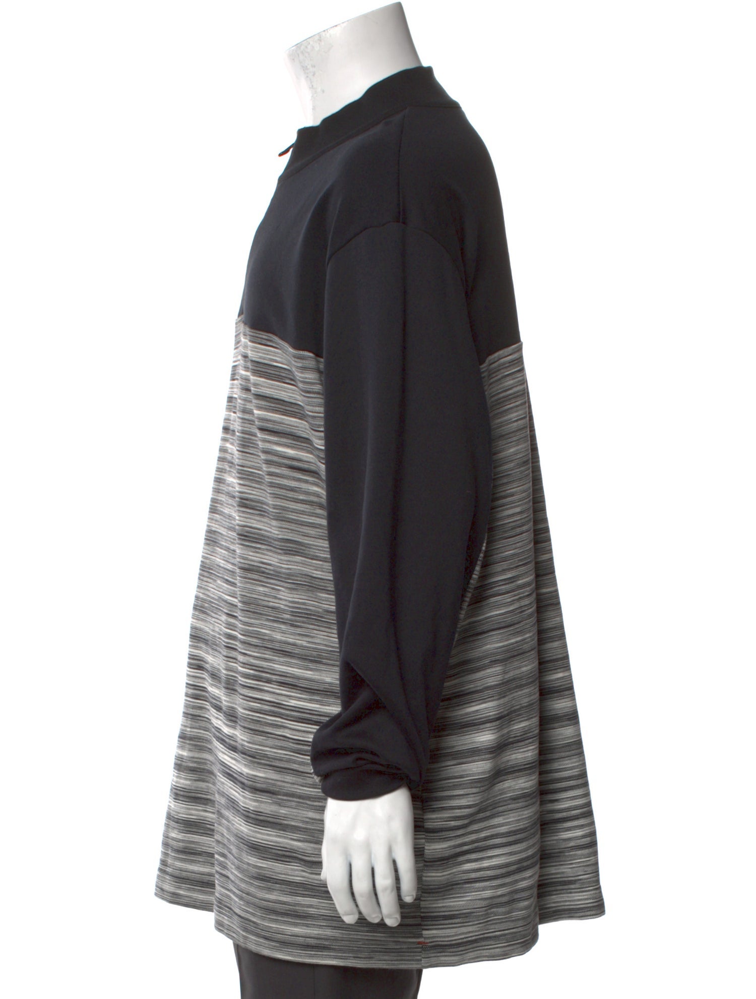 Missoni Colorblock Pattern Crew Neck Sweatshirt