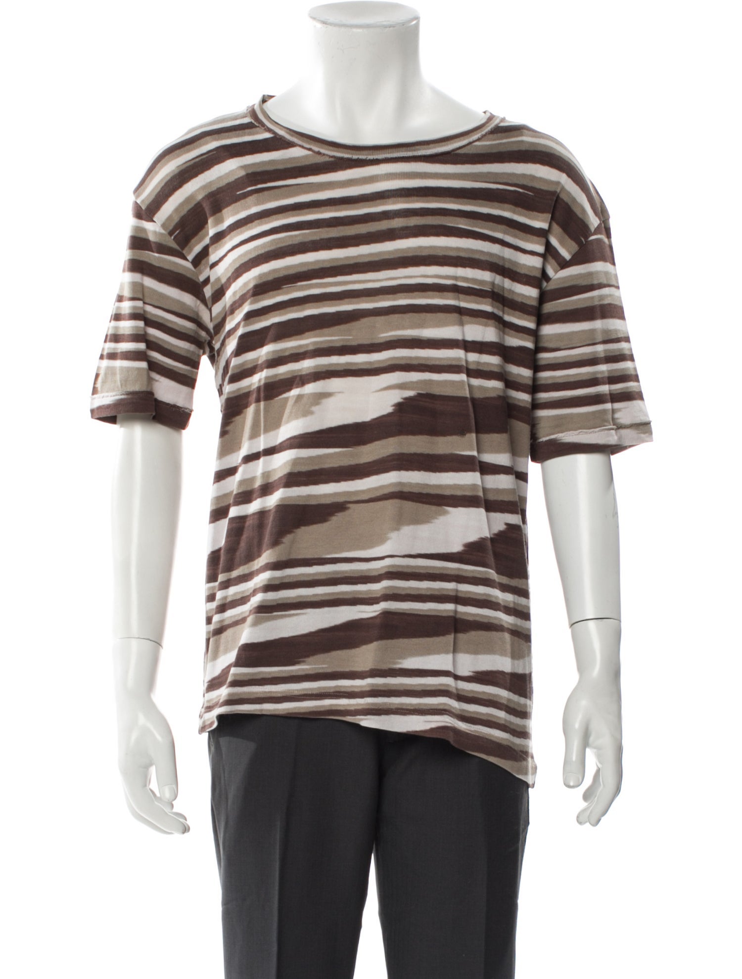Missoni Striped Crew Neck T-Shirt