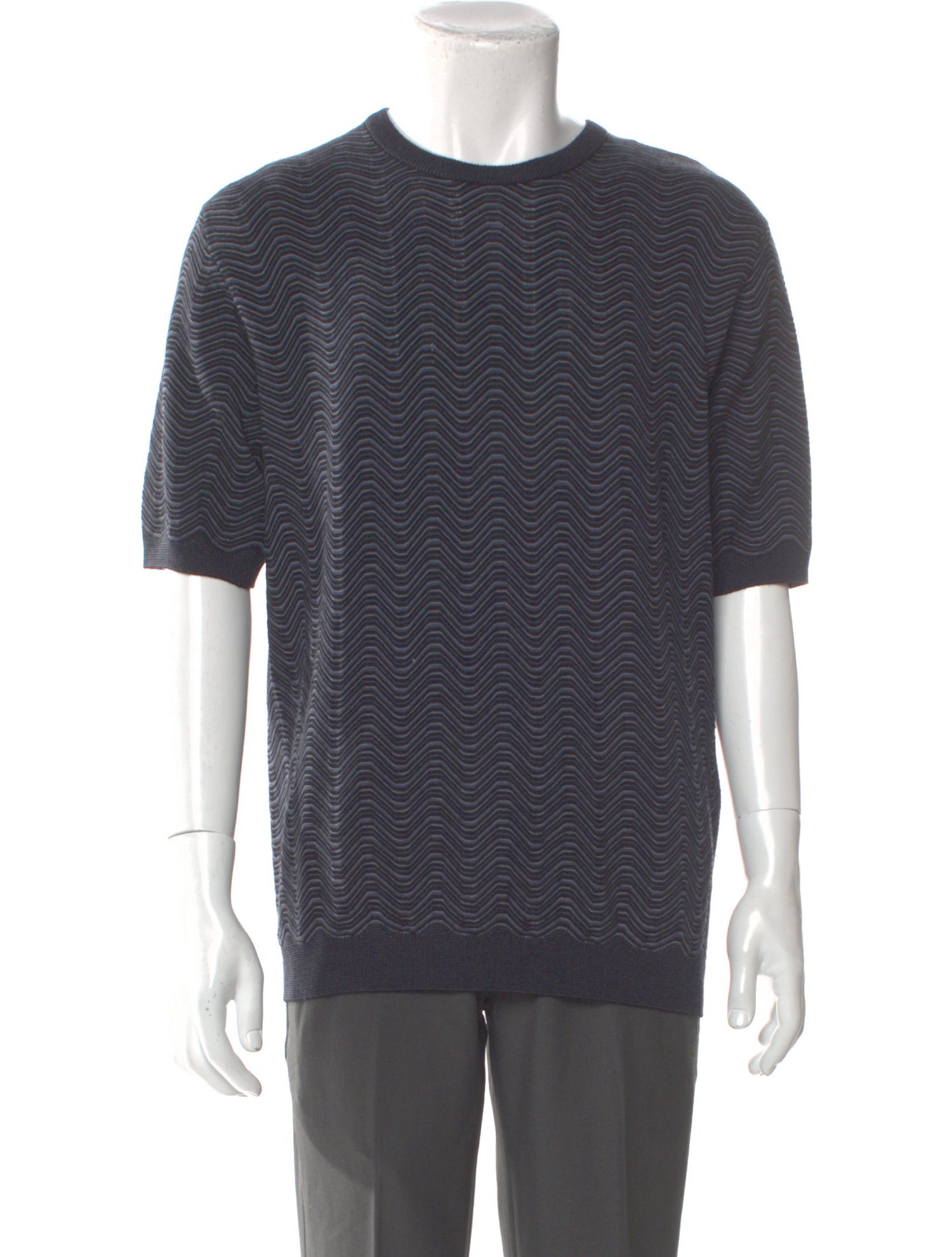 Missoni Virgin Wool Striped Pullover w/ Tags