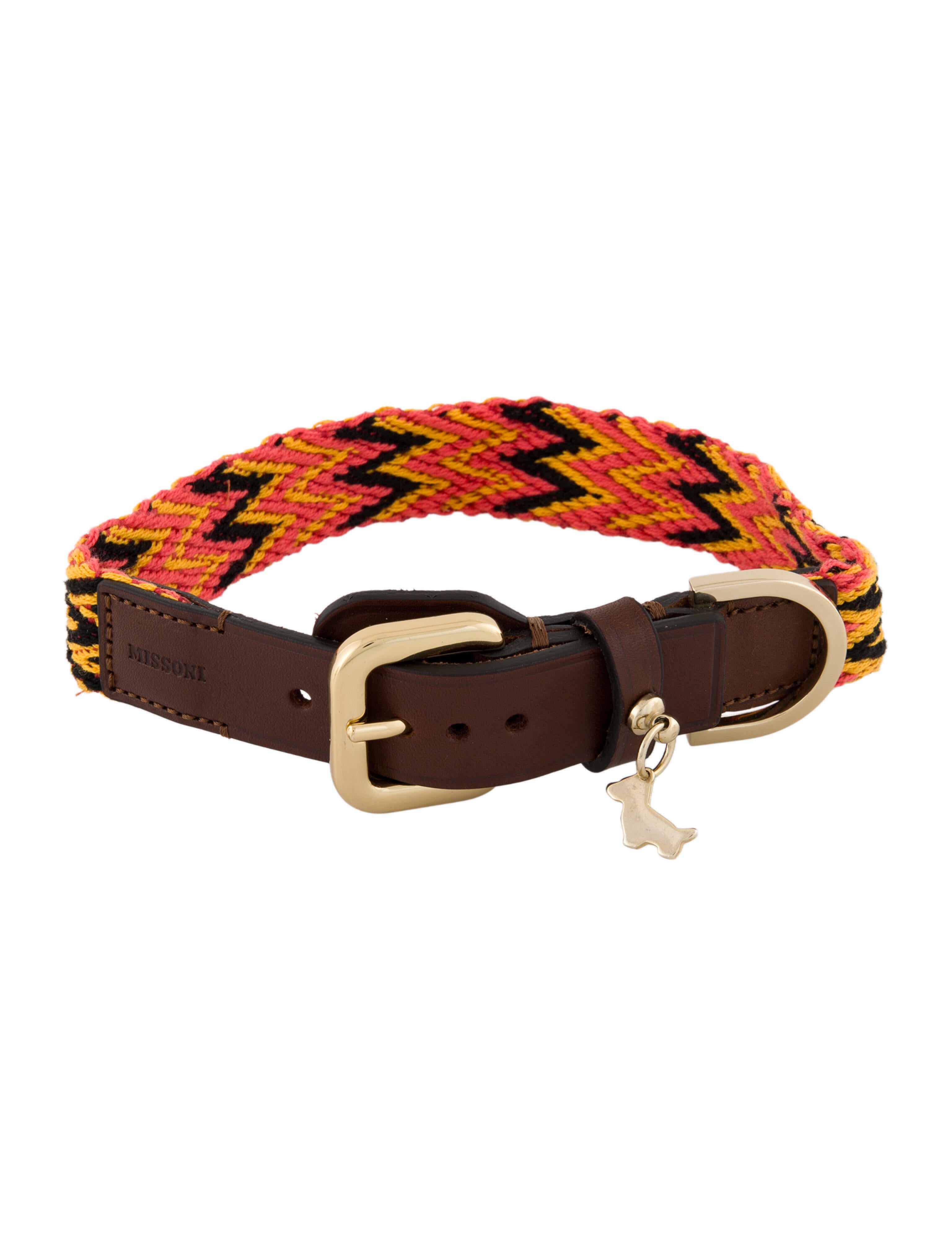 Missoni Dog Collar