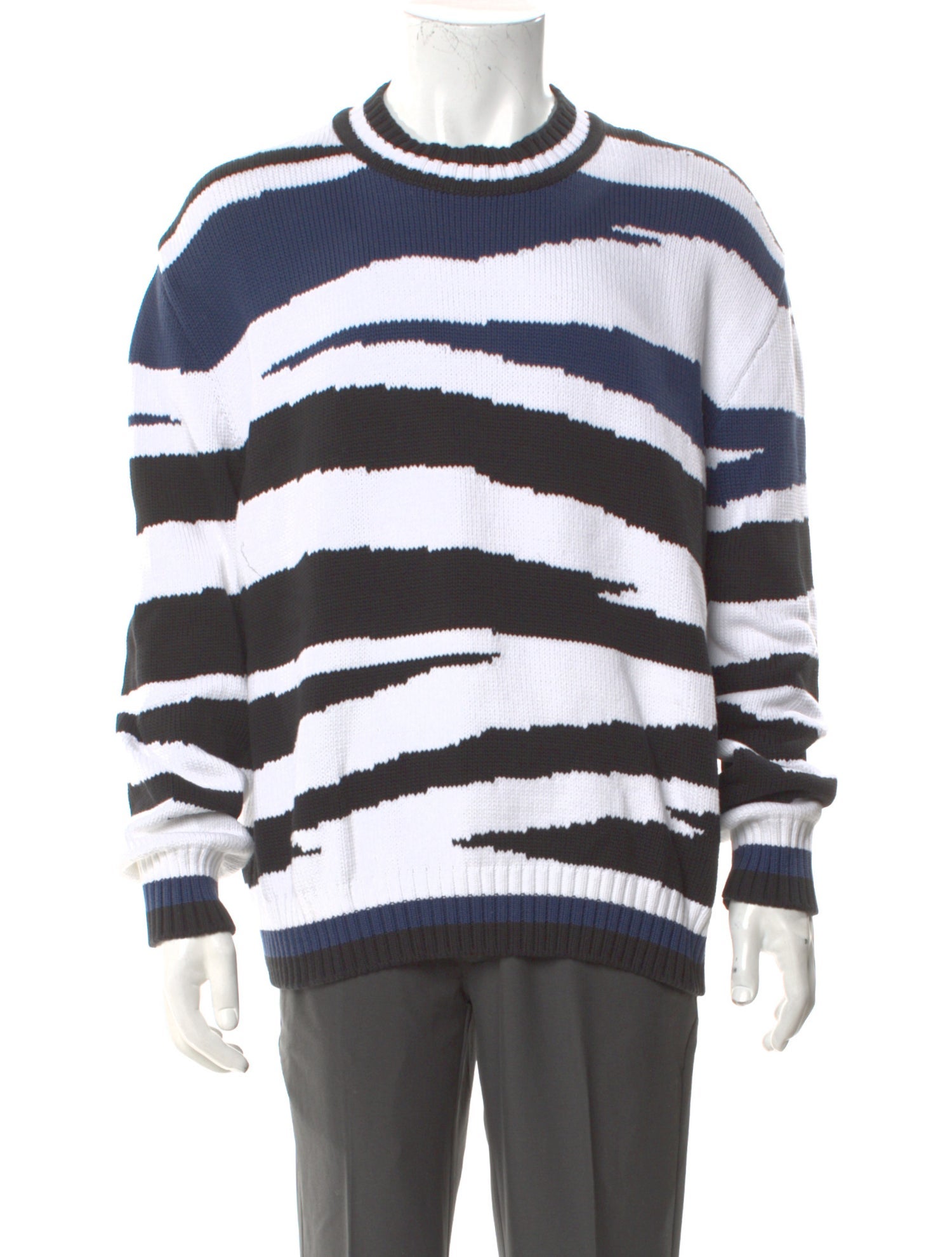 Missoni Striped Crew Neck Pullover w/ Tags