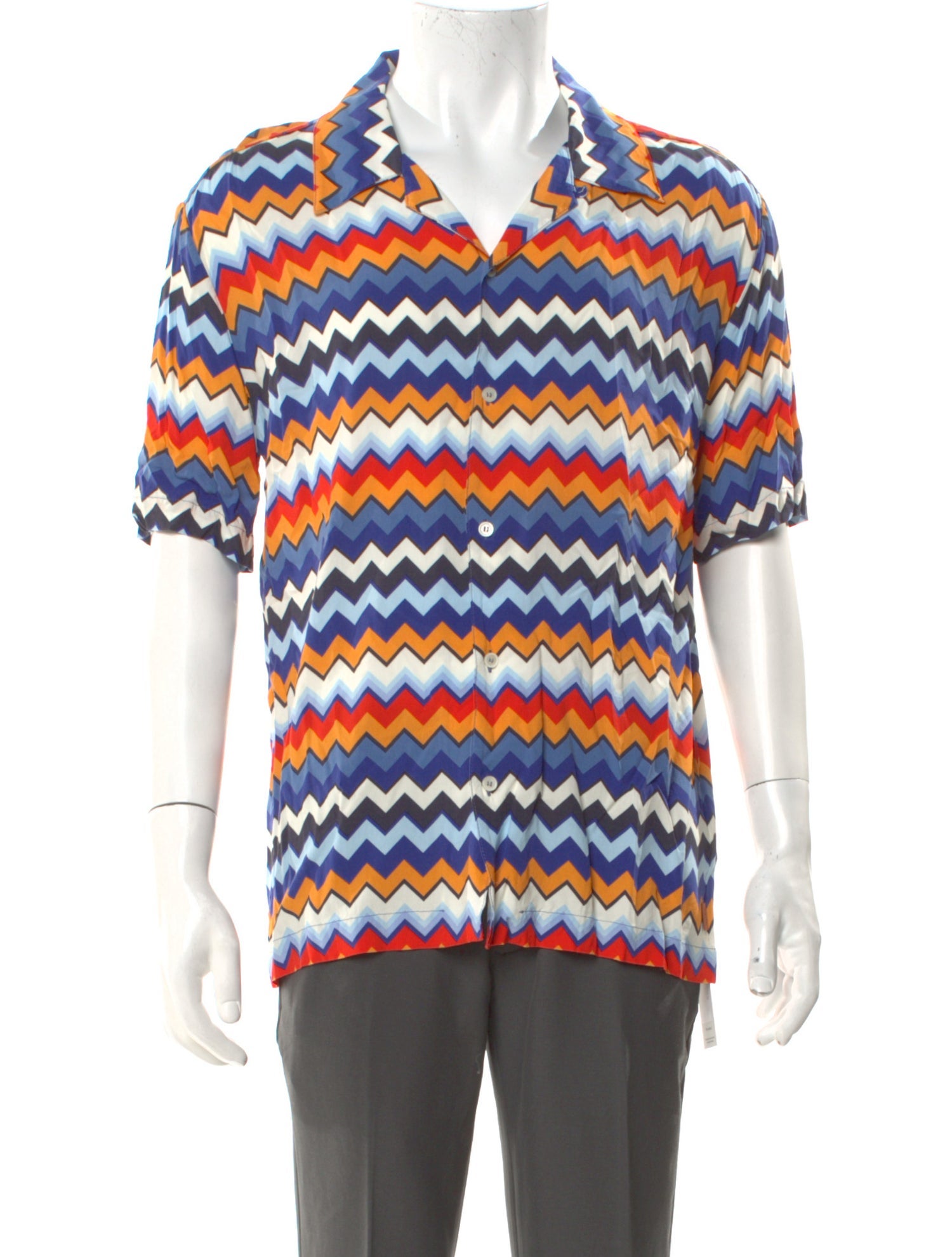 Missoni Striped Short Sleeve Shirt