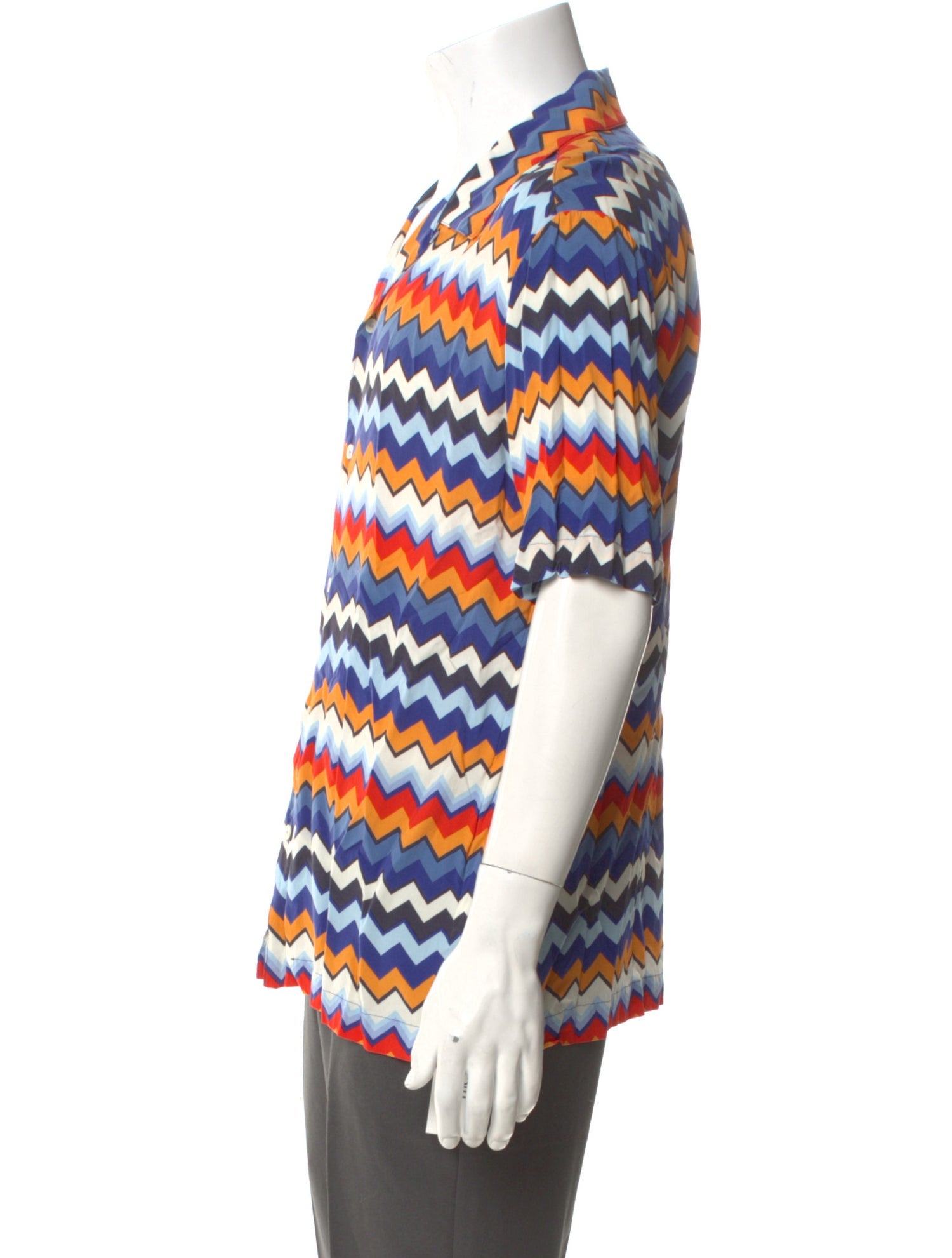 Missoni Striped Short Sleeve Shirt