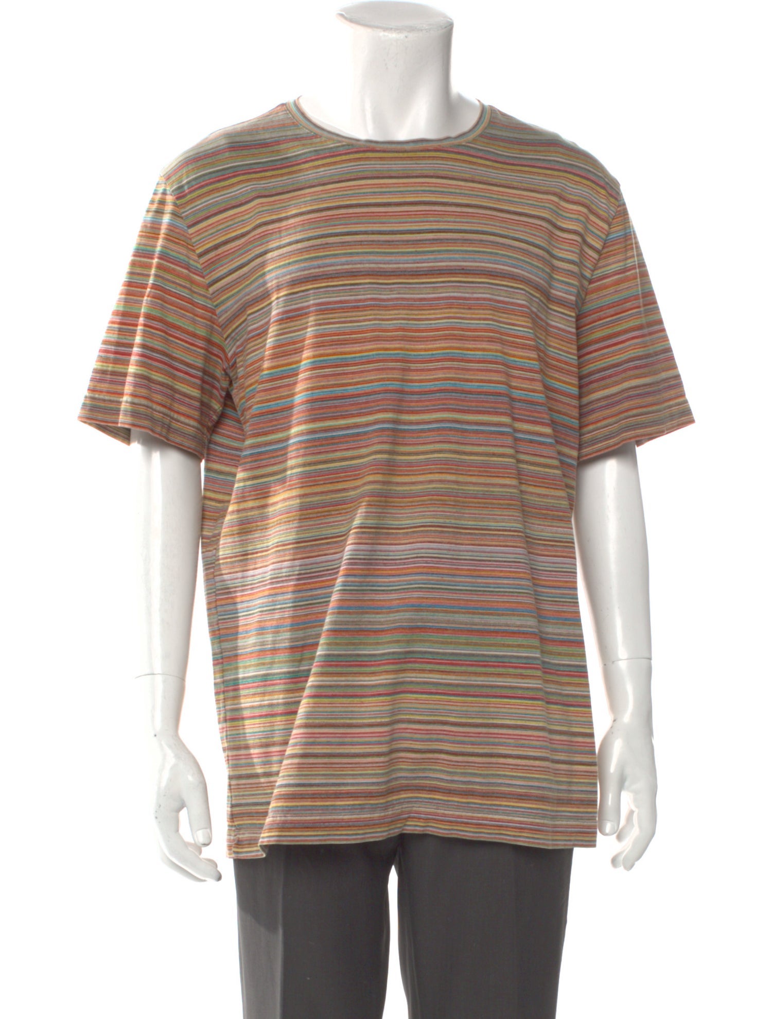 Missoni Striped Crew Neck T-Shirt