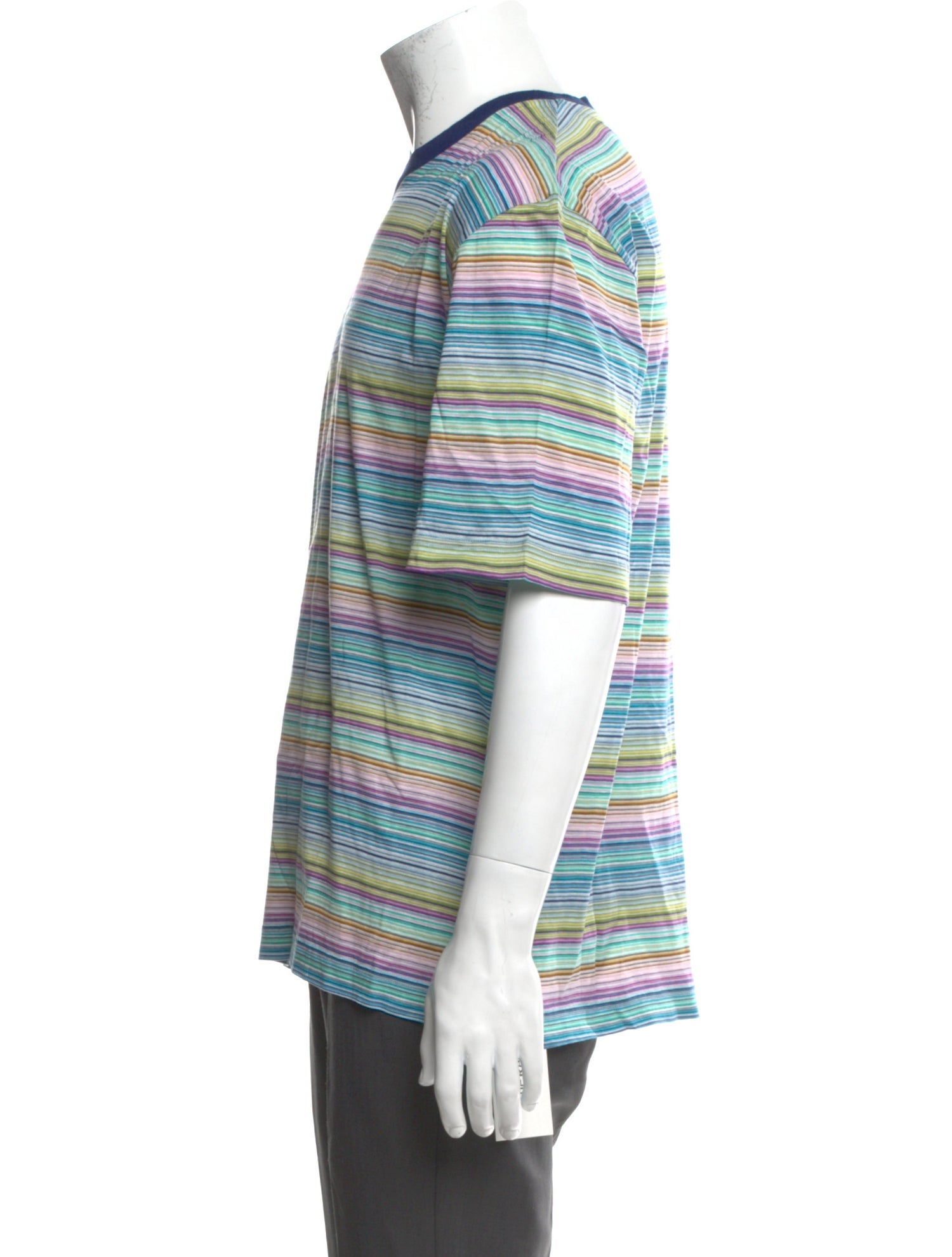 Missoni Striped Crew Neck T-Shirt