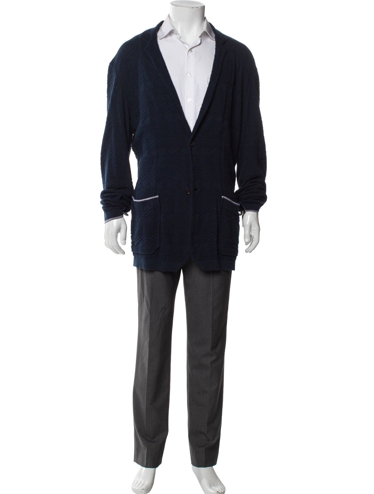 Missoni V-Neck Long Sleeve Cardigan