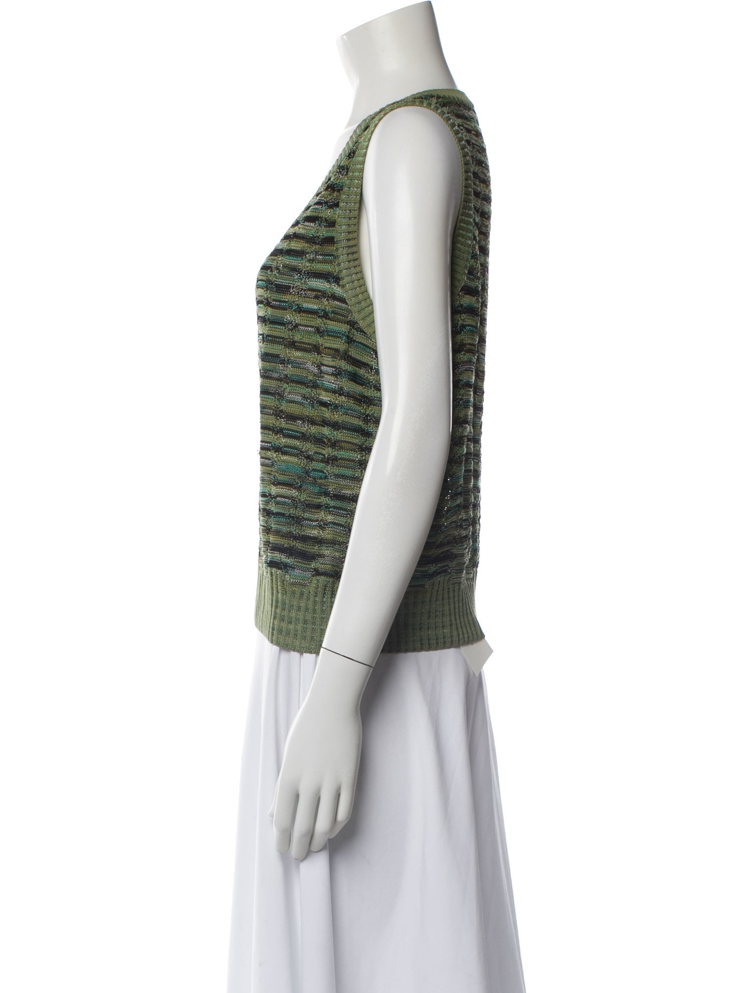 Missoni Striped V-Neck Sweater