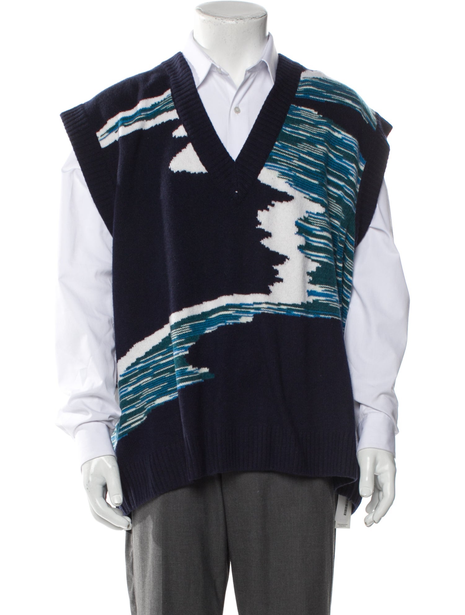 Missoni Wool Printed Sweater Vest