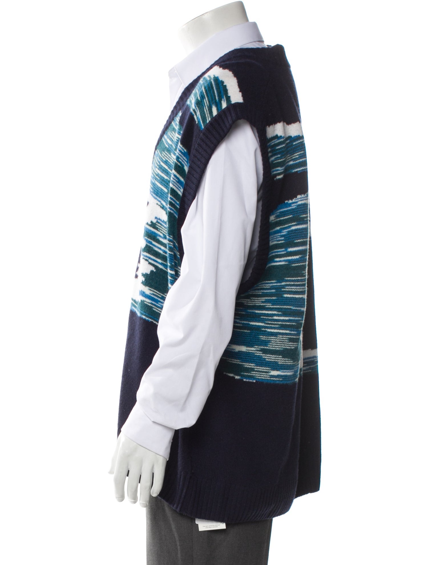 Missoni Wool Printed Sweater Vest
