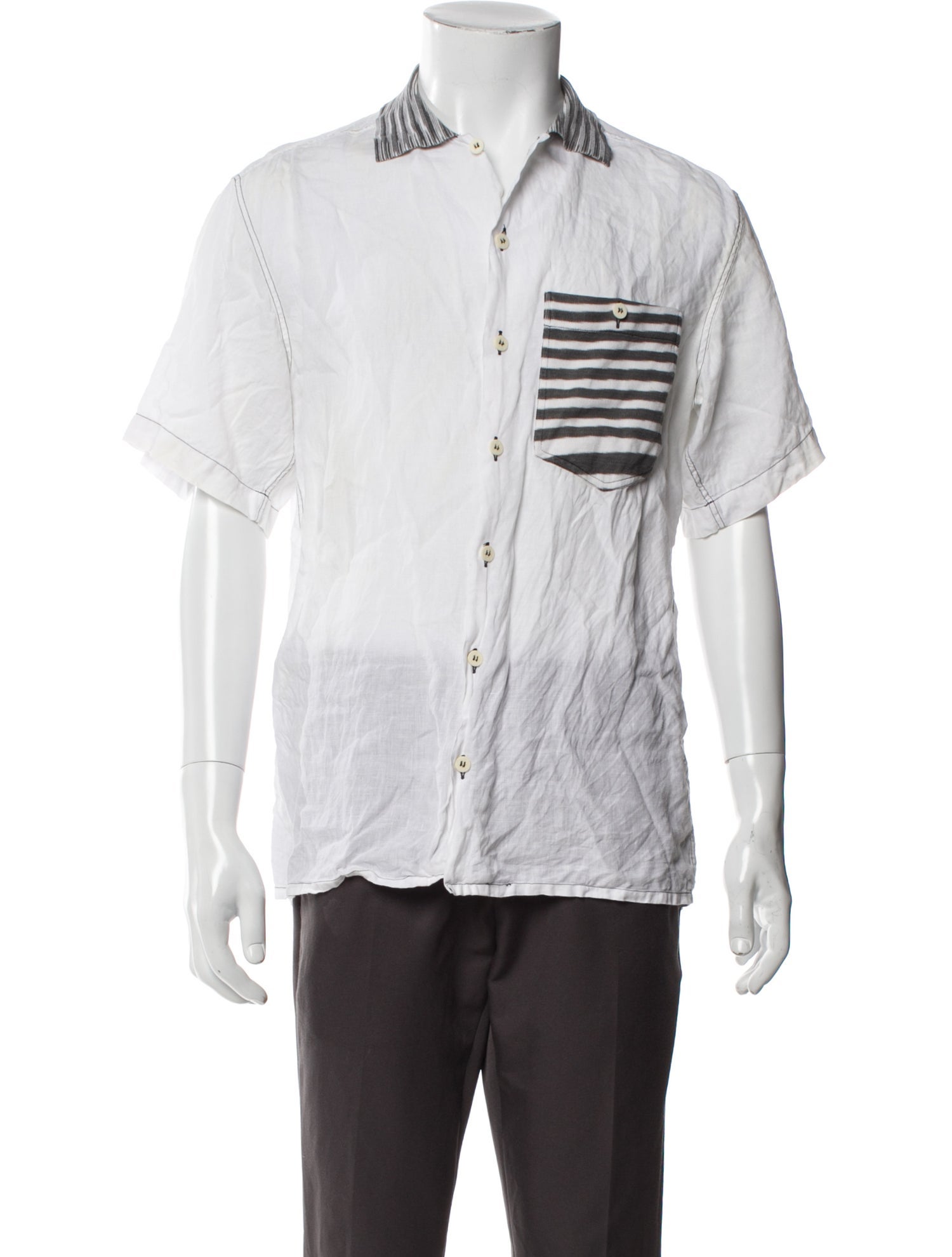 Missoni Striped Short Sleeve Shirt