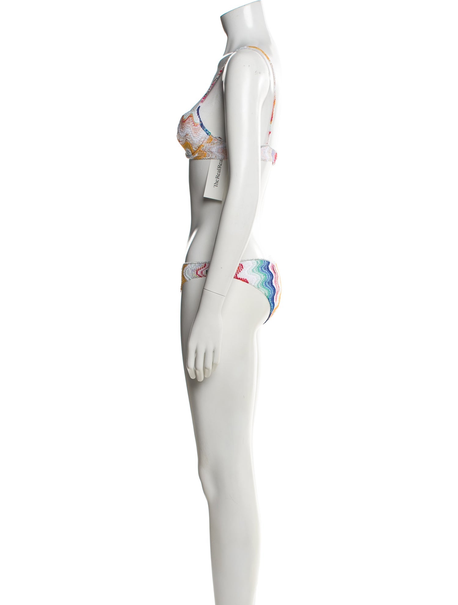 Missoni Printed Crystal Embellishments Bikini