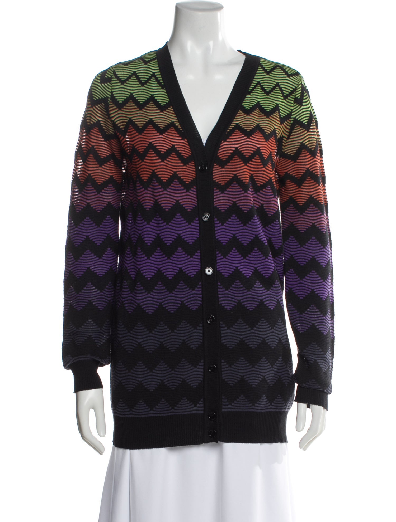 Missoni Printed V-Neck Sweater