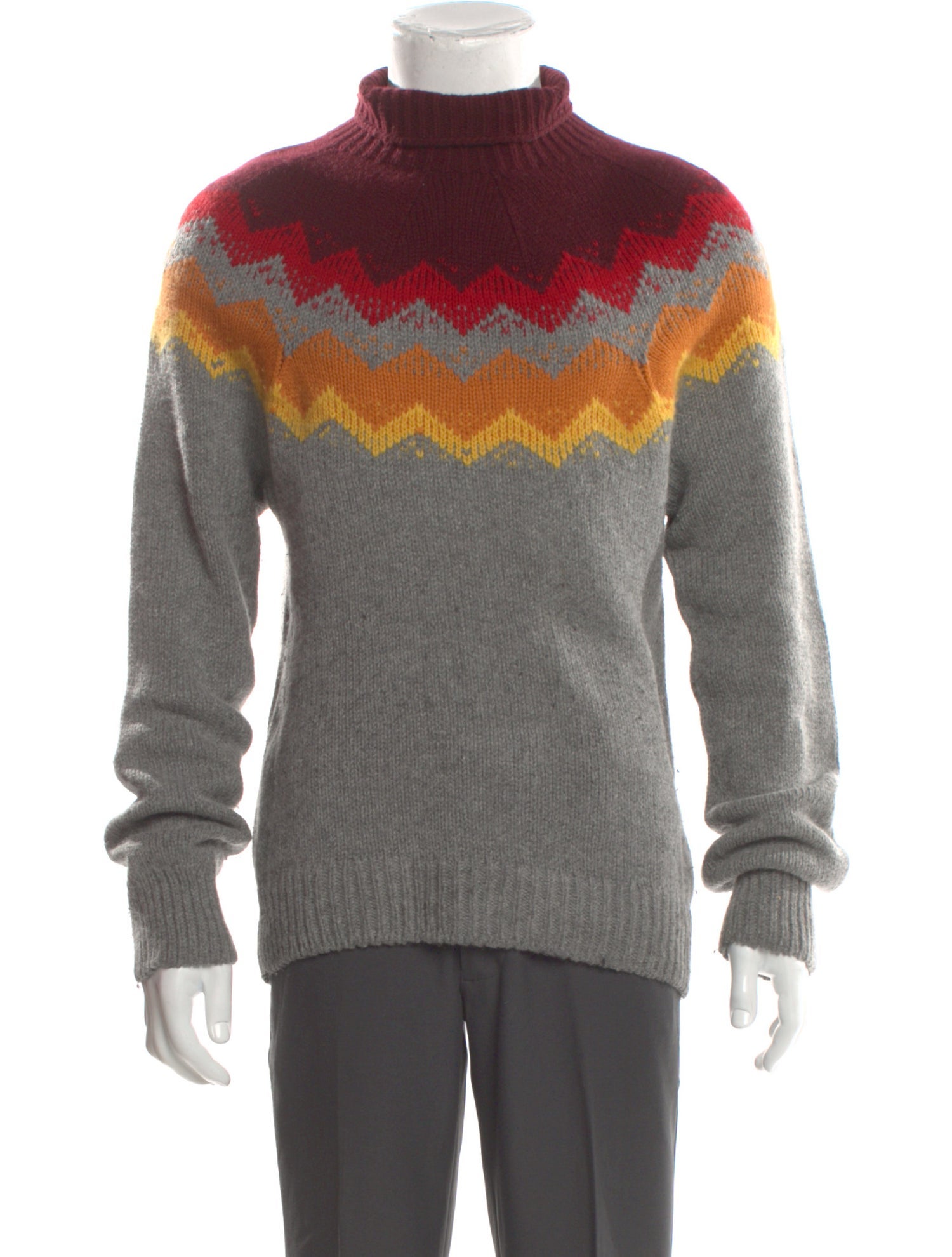 Missoni Printed Turtleneck Pullover