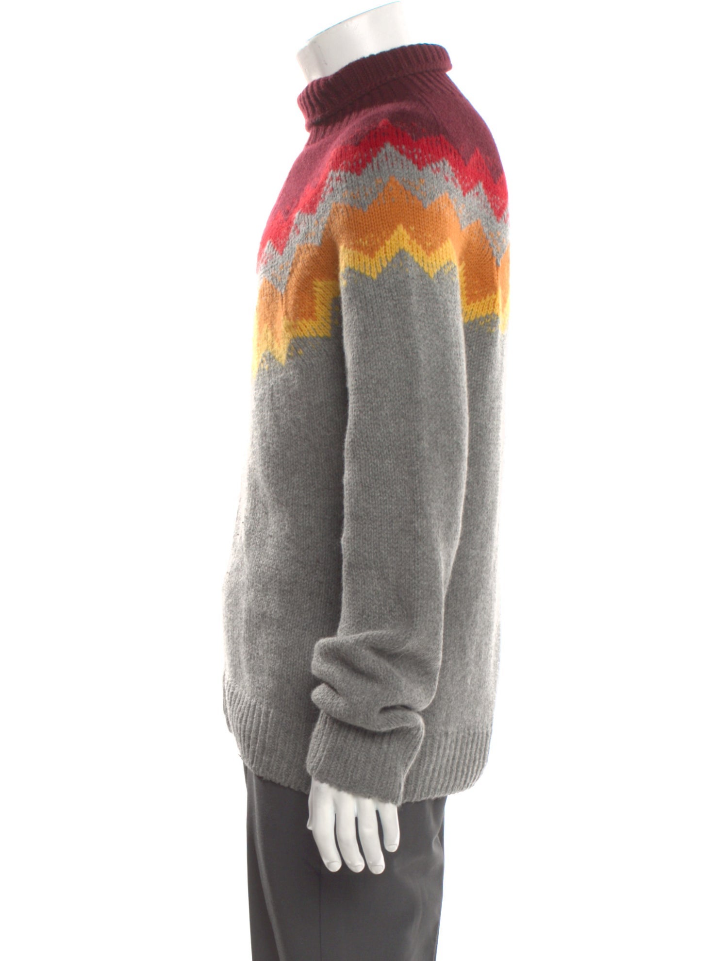 Missoni Printed Turtleneck Pullover