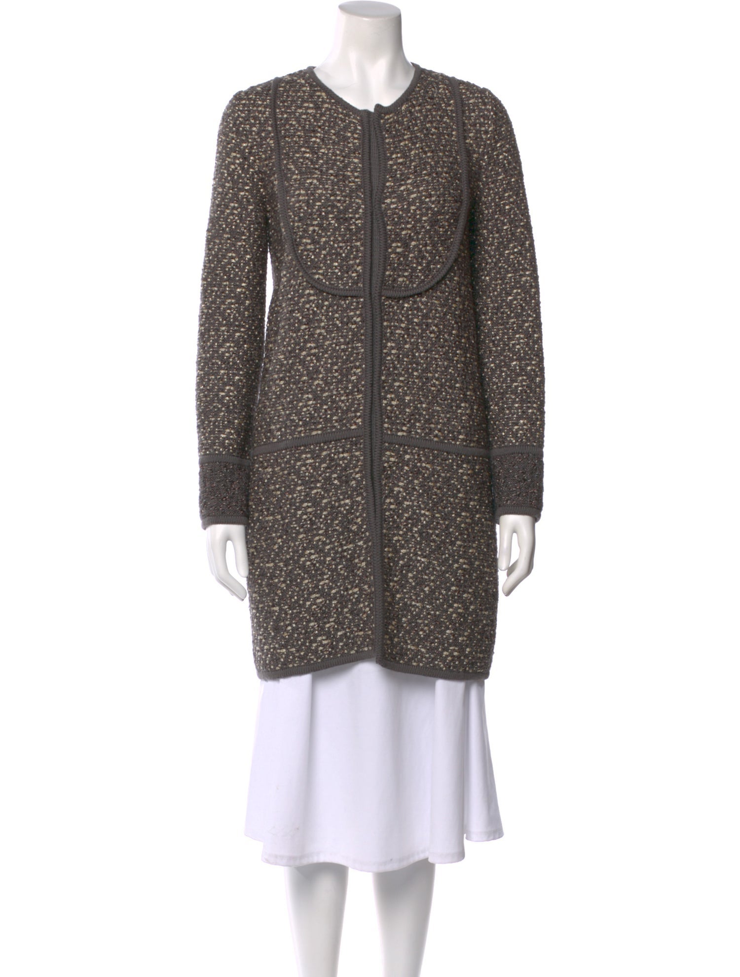 M Missoni Merino Wool Crew Neck Sweater