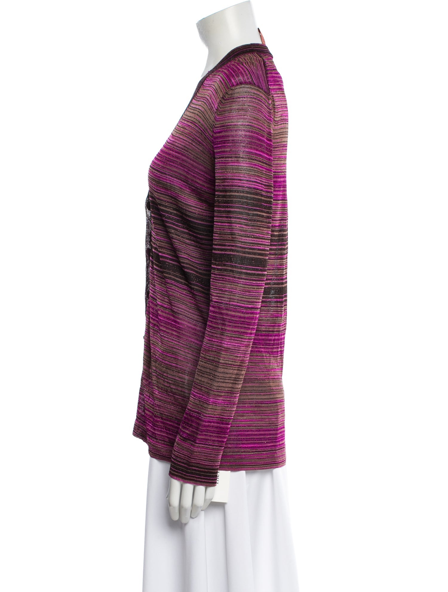 Missoni Striped V-Neck Sweater