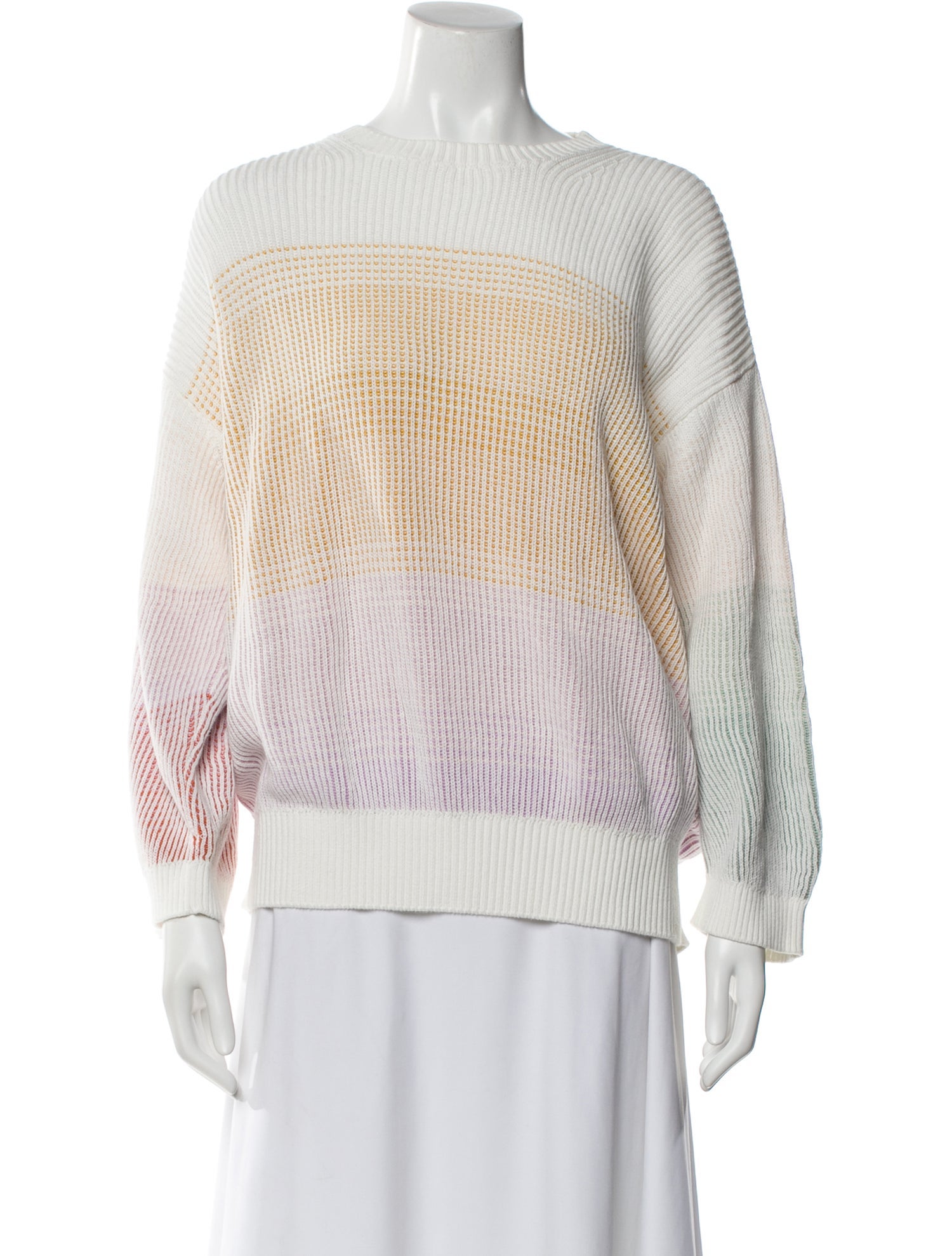 Missoni Striped Bateau Neckline Sweater