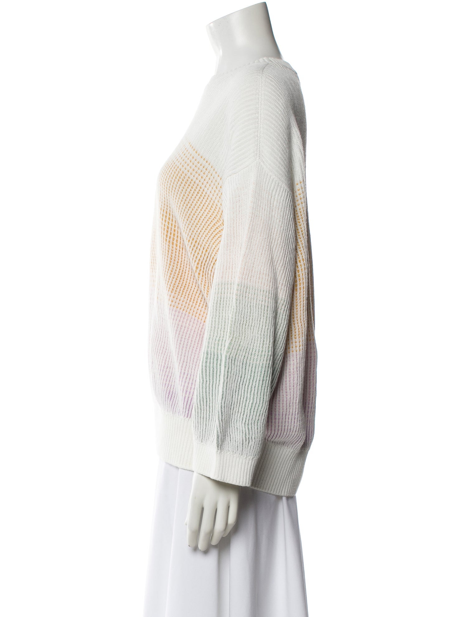 Missoni Striped Bateau Neckline Sweater