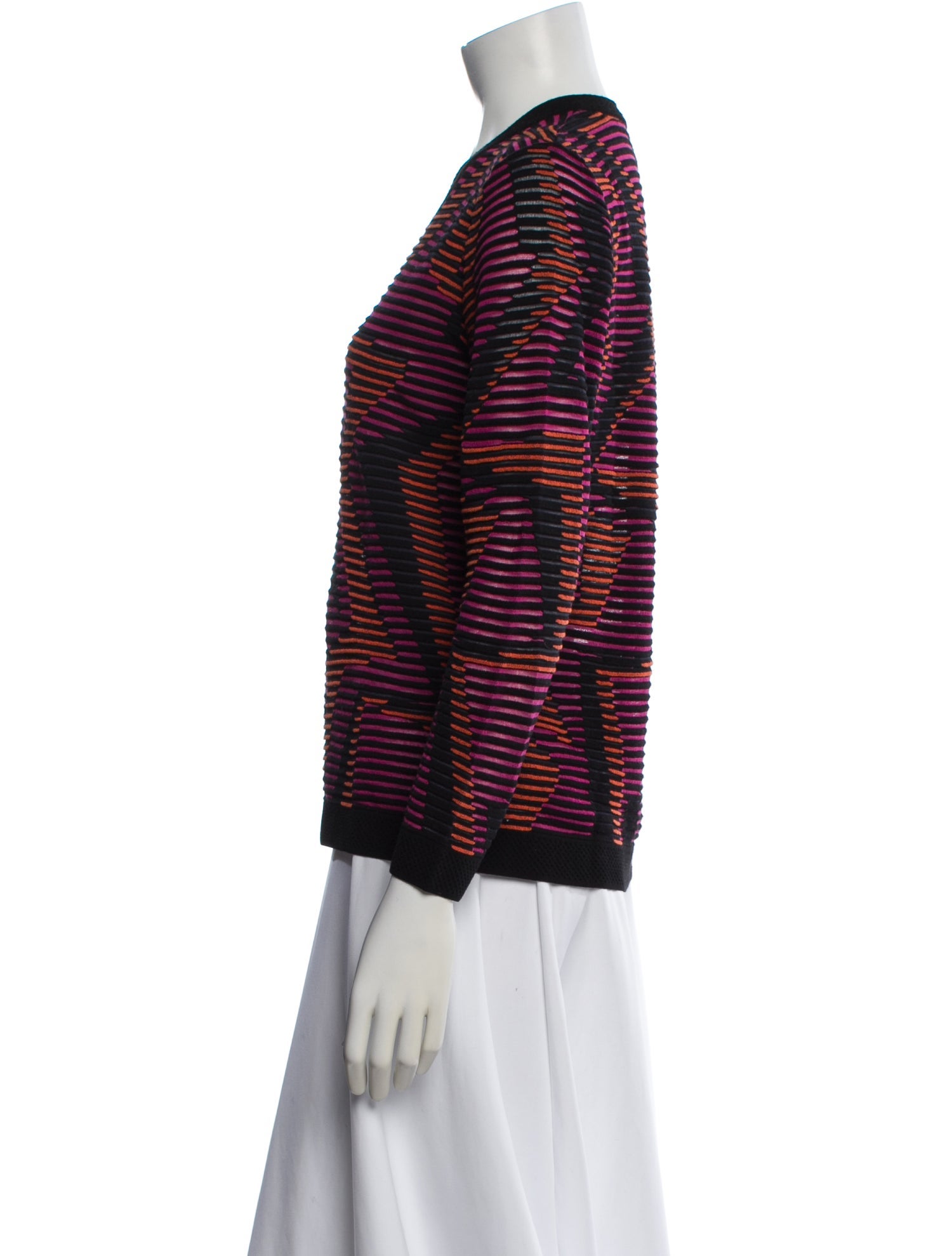 Missoni Striped V-Neck Top