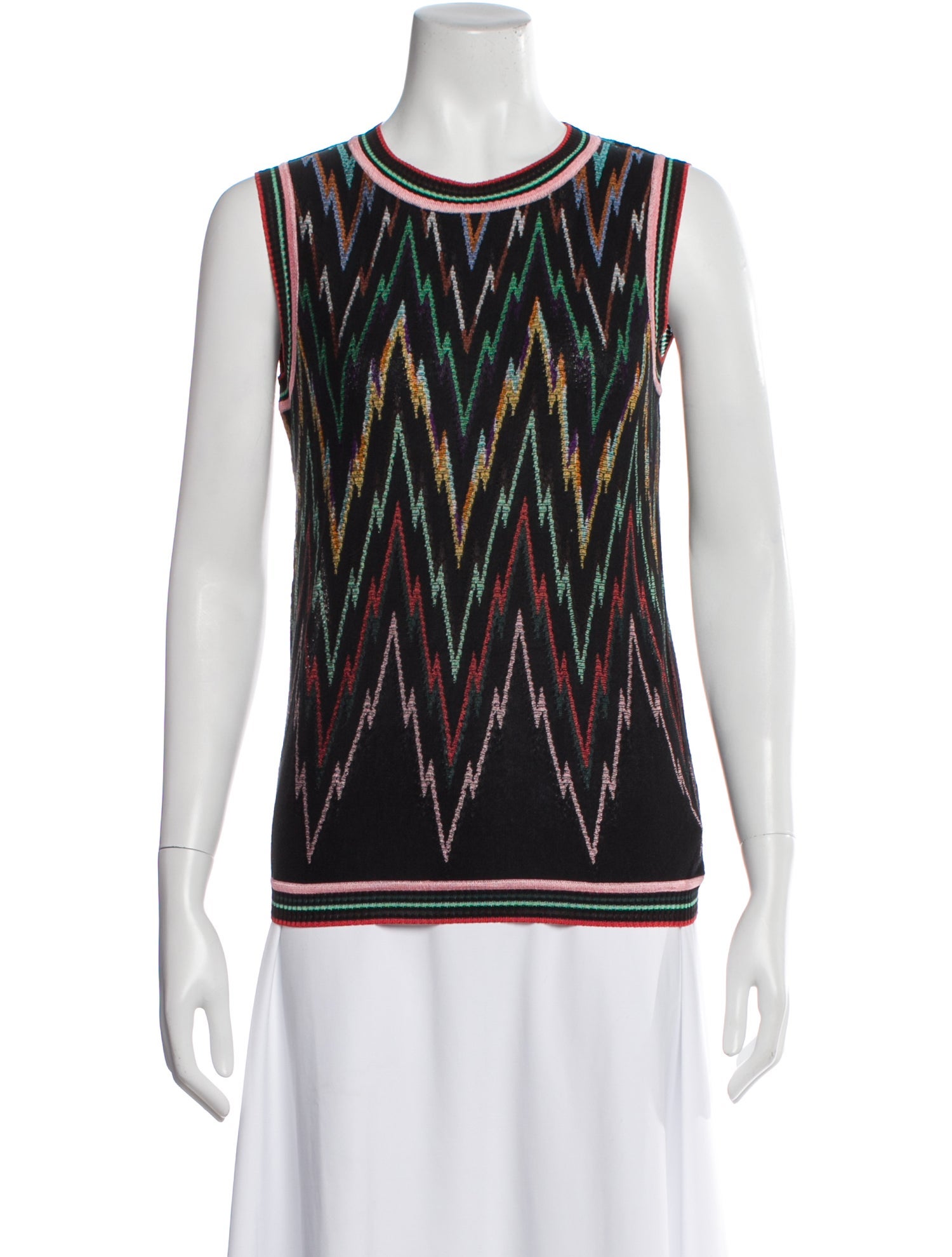 Missoni Patterned Crew Neck Top w/ Tags